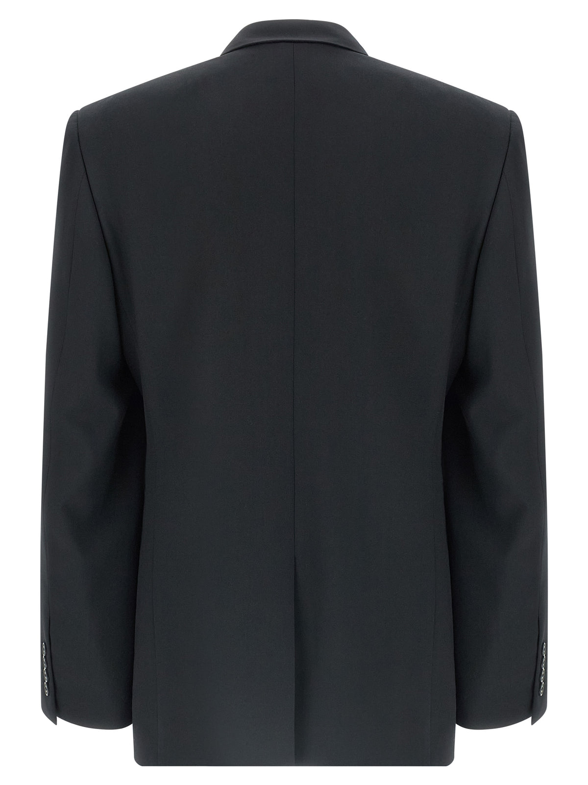 Balenciaga Schwarzer Wollblazer