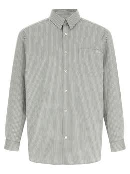 A.P.C. Graue Baumwollbluse