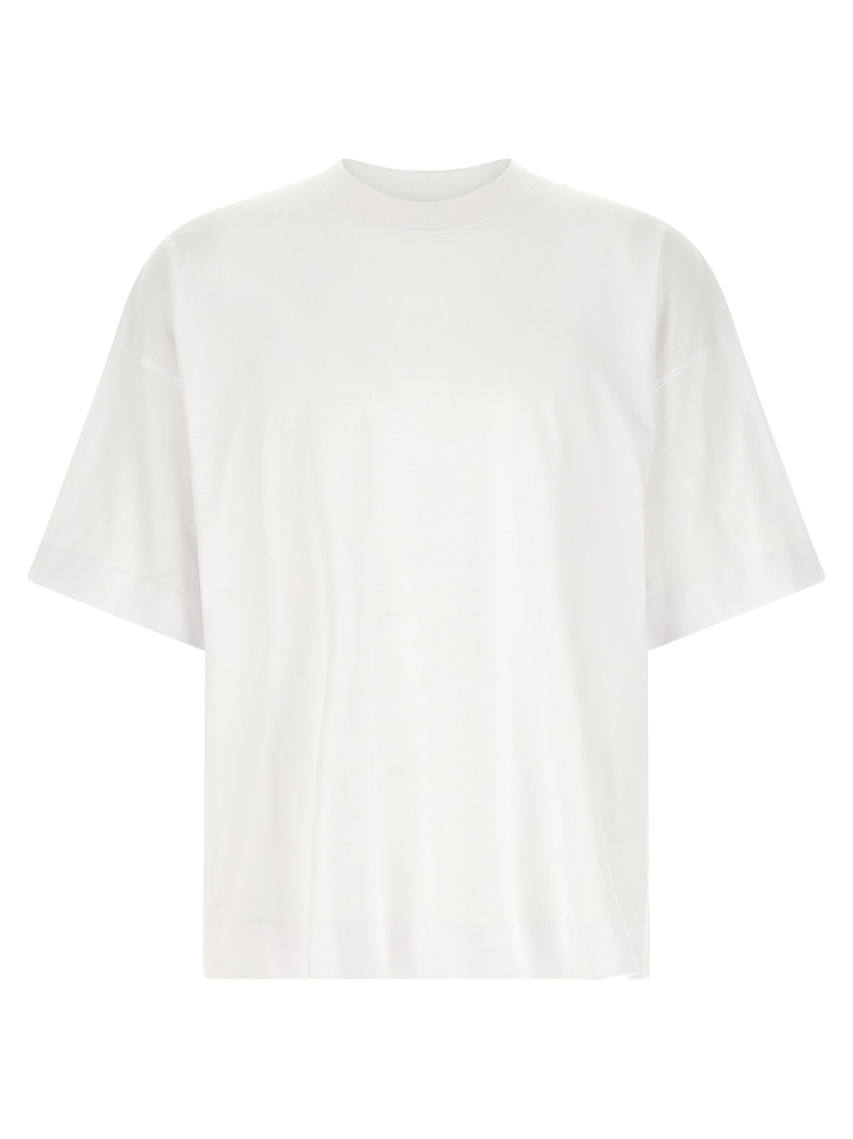 Dries Van Noten Weißes Baumwoll-T-Shirt