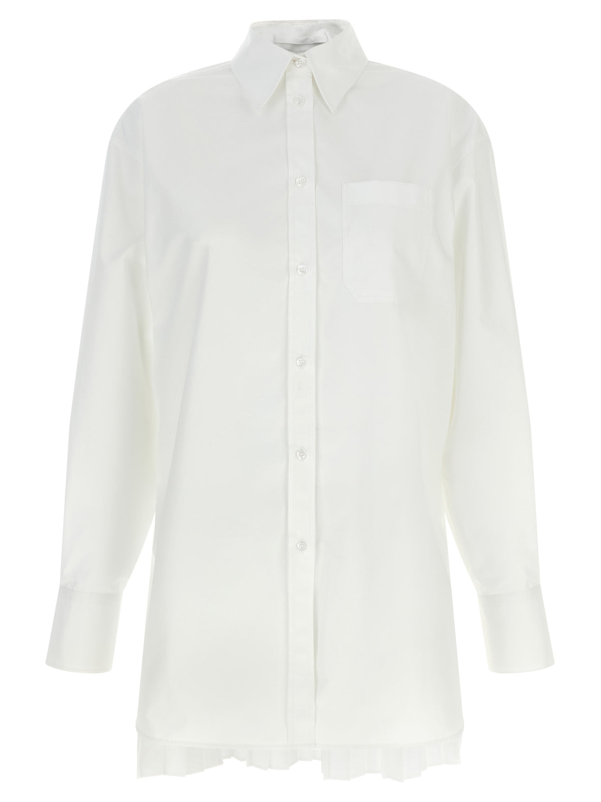Sportmax Weiße Baumwollbluse