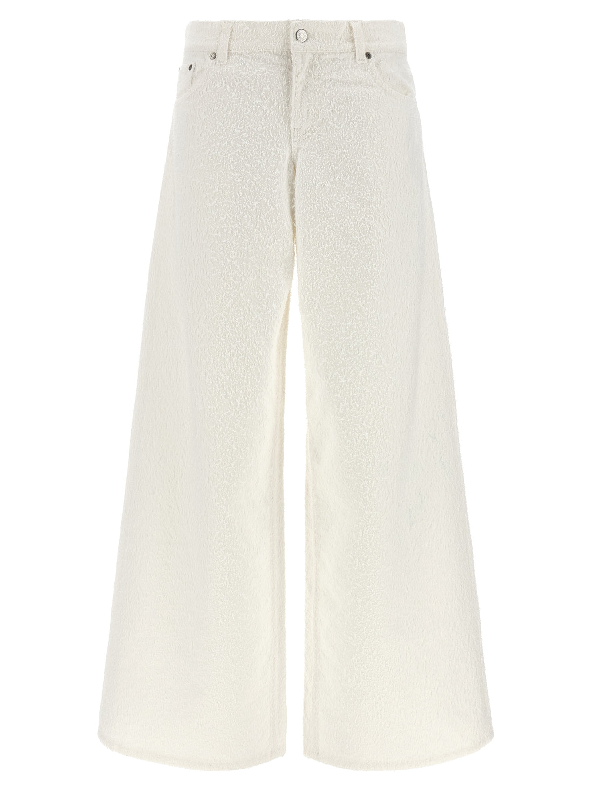 Stella McCartney Weiße Baumwoll-Jeans Denim