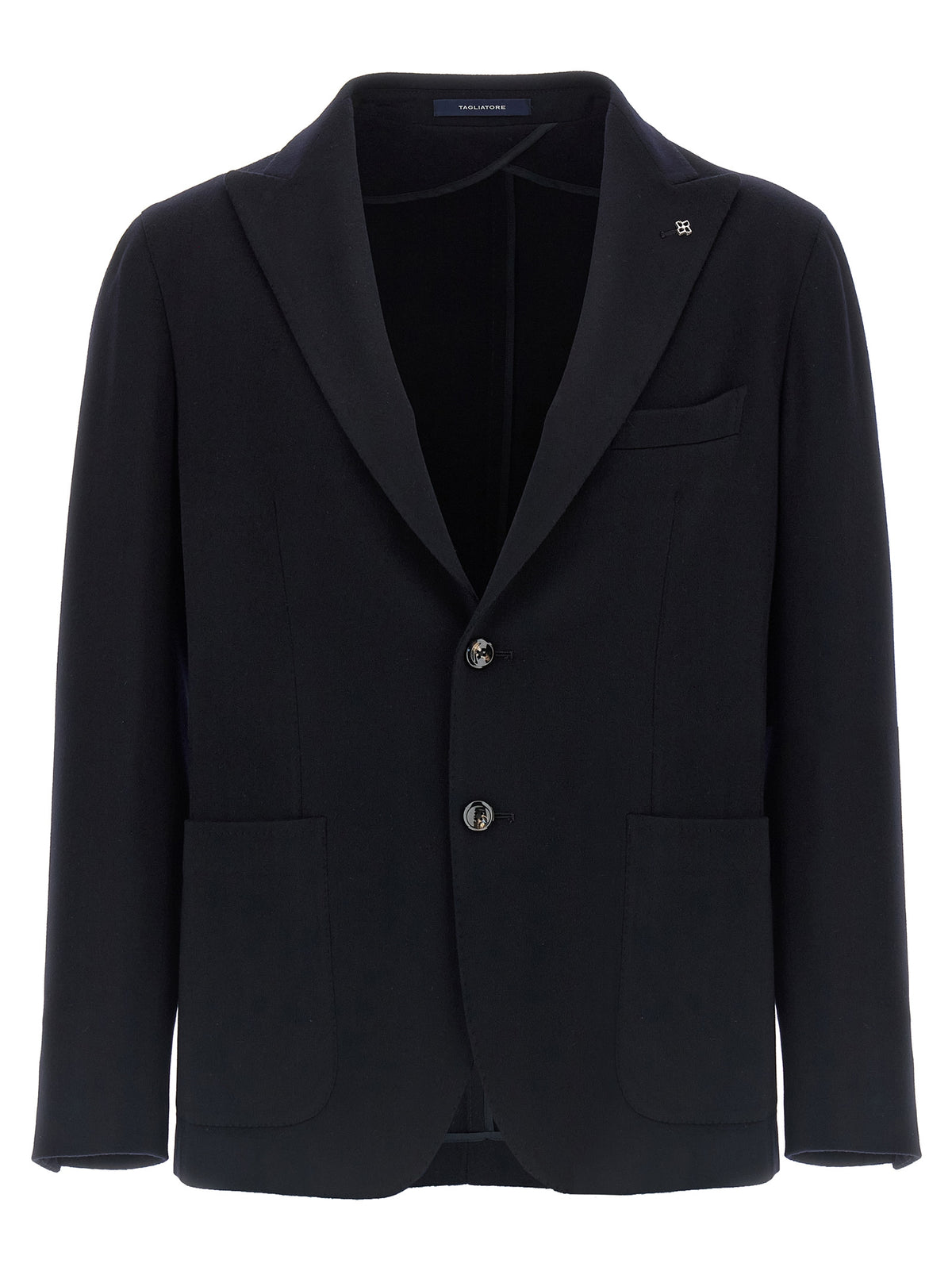 Tagliatore Blauer Kaschmir-Blazer