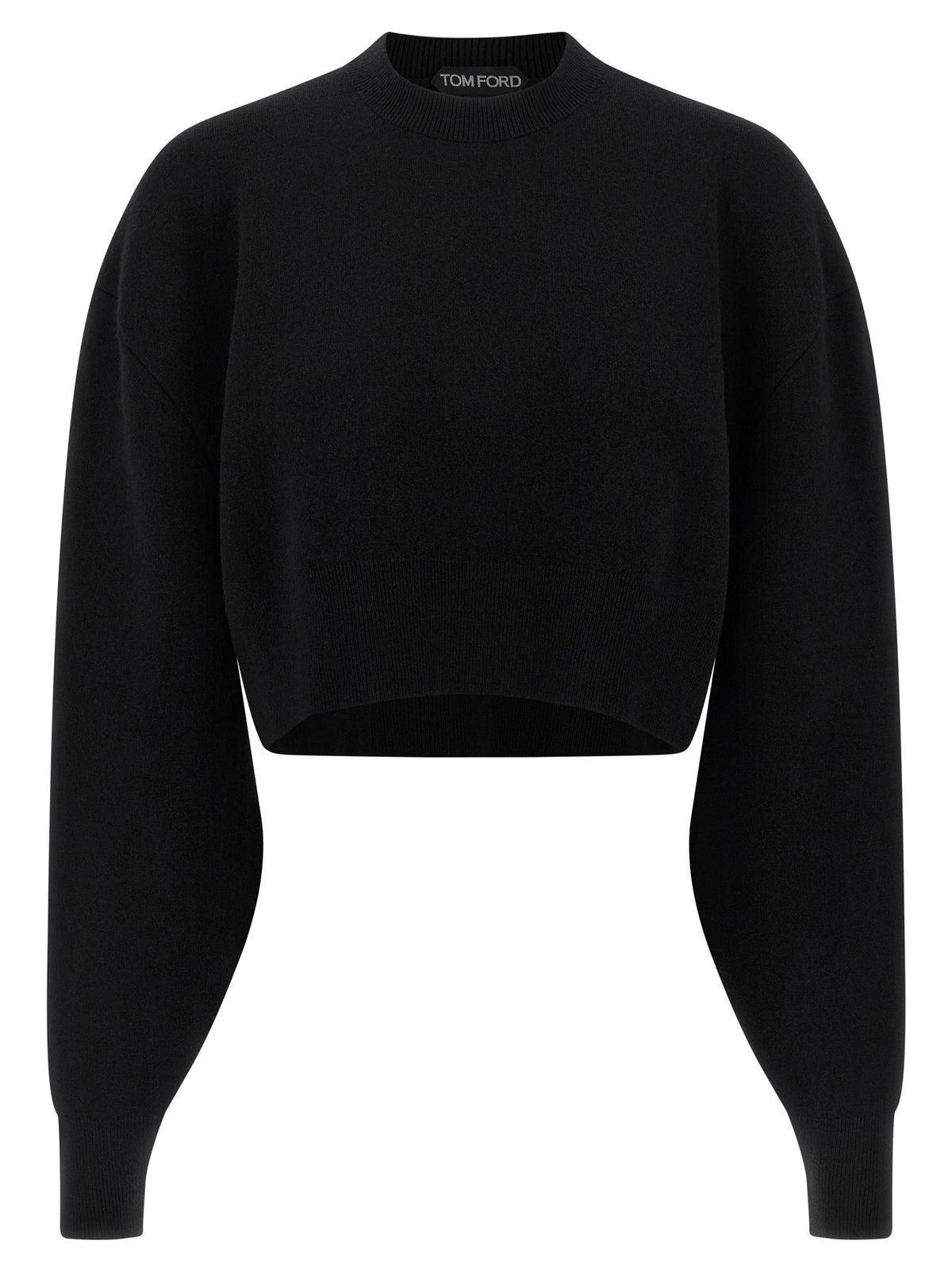 Tom Ford Schwarzer Cardigan aus Schurwolle