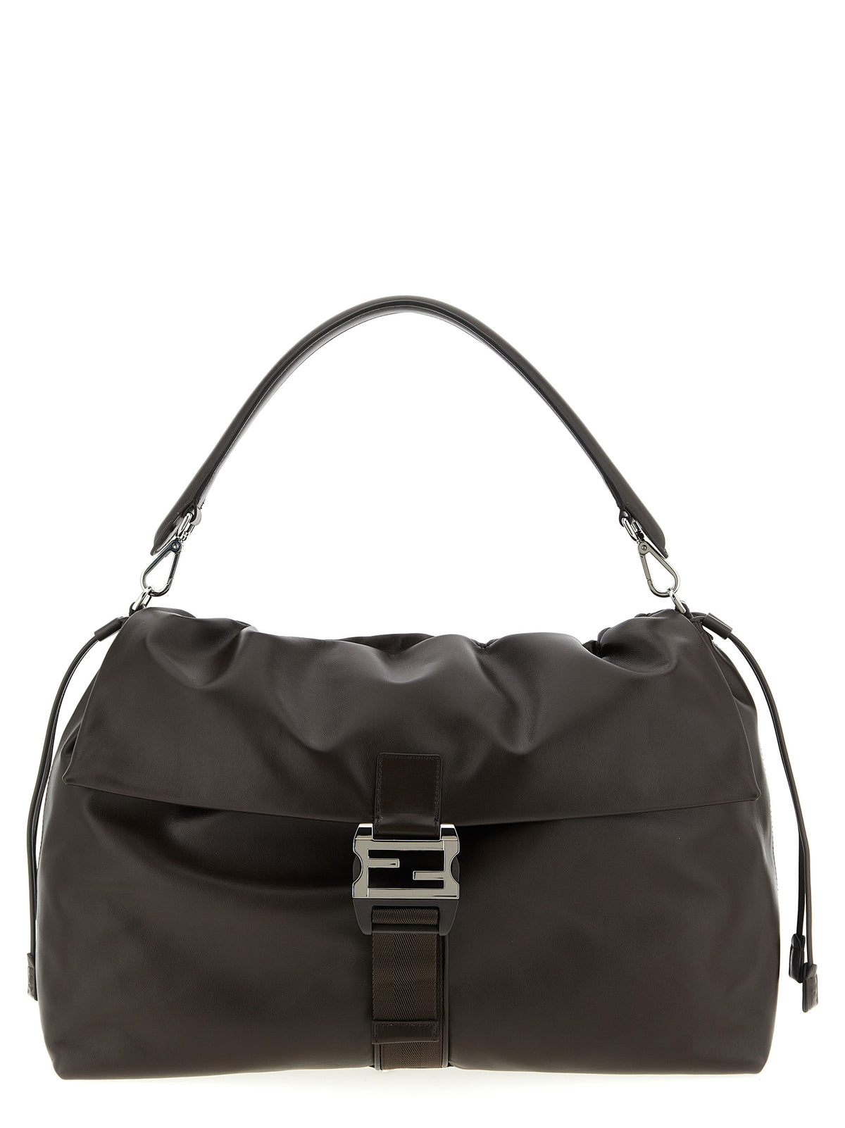 Fendi Braune Kalbsleder-Handtasche