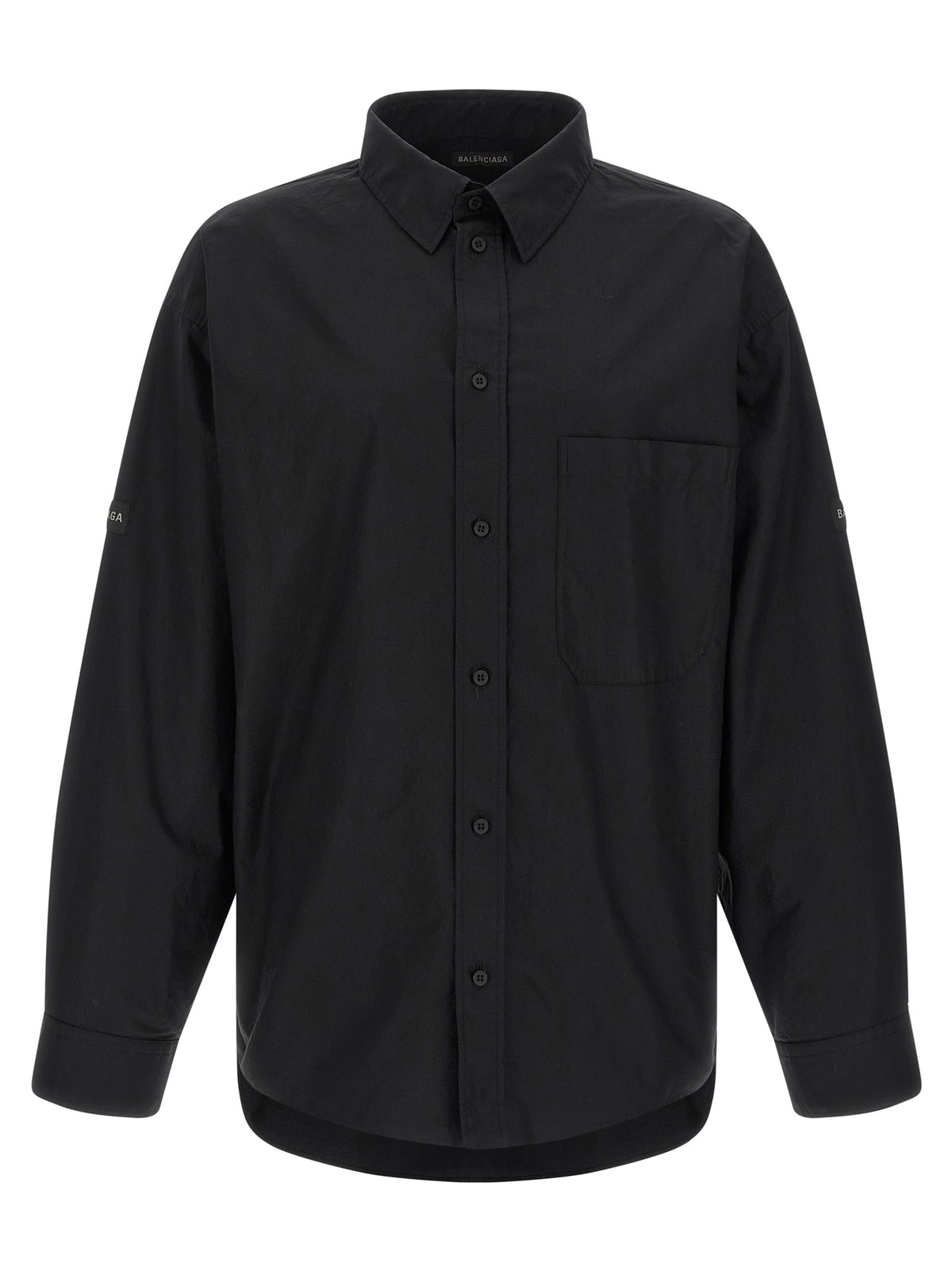 Balenciaga Schwarze Baumwollbluse