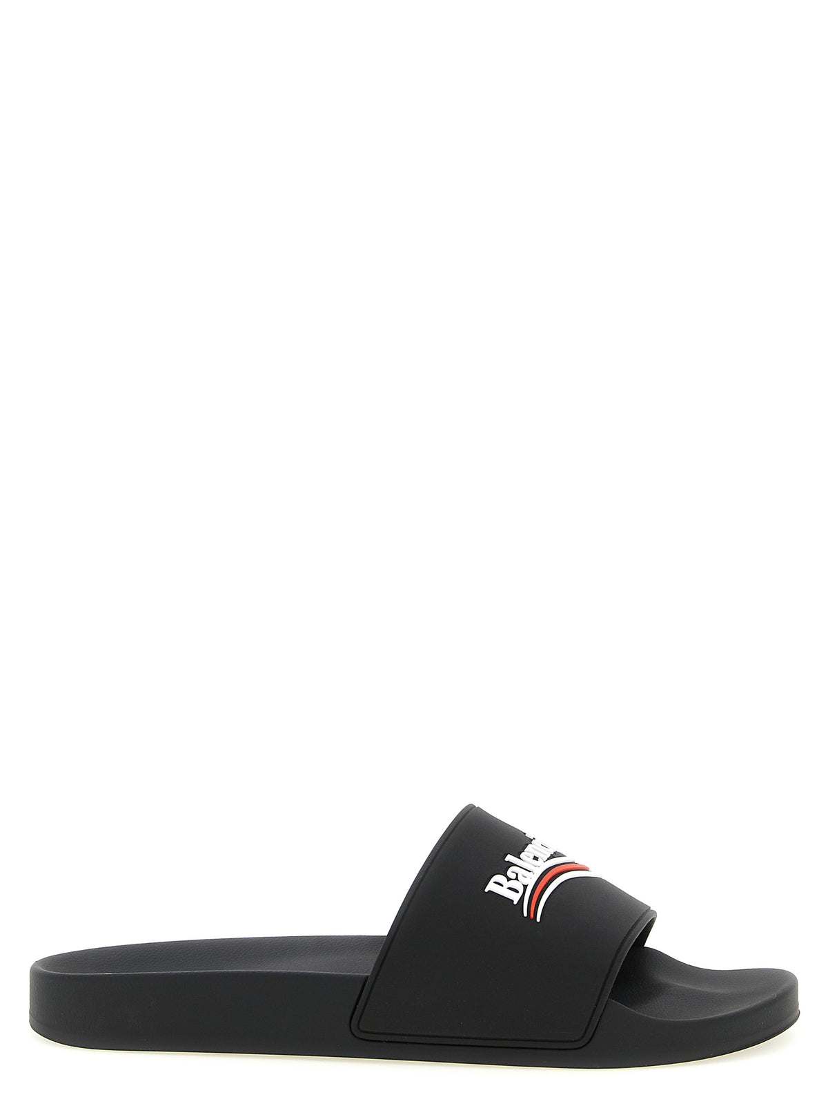 Balenciaga Schwarze Plastic Slides