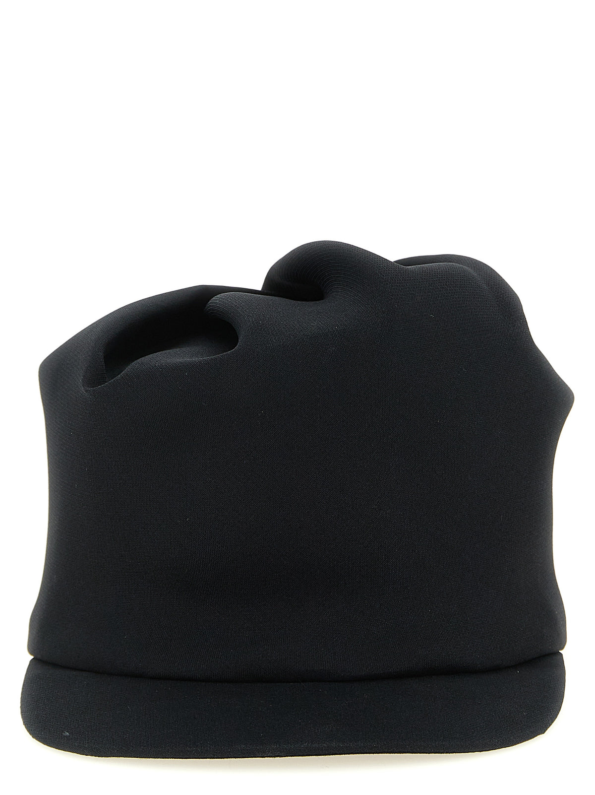 Balenciaga Schwarze Seidenkappe (Baseball Cap)