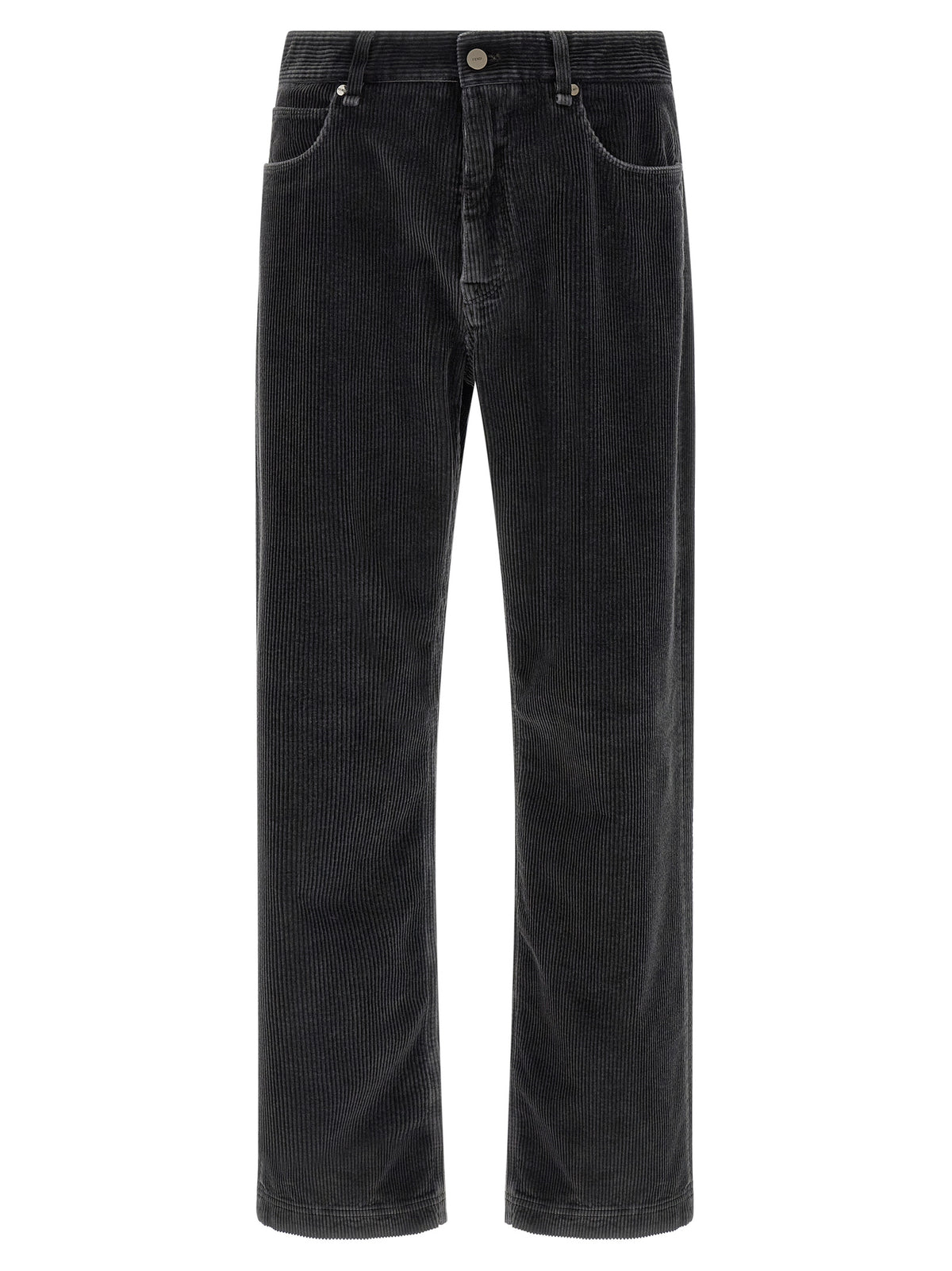 Fendi Graue Baumwoll-Freizeithose