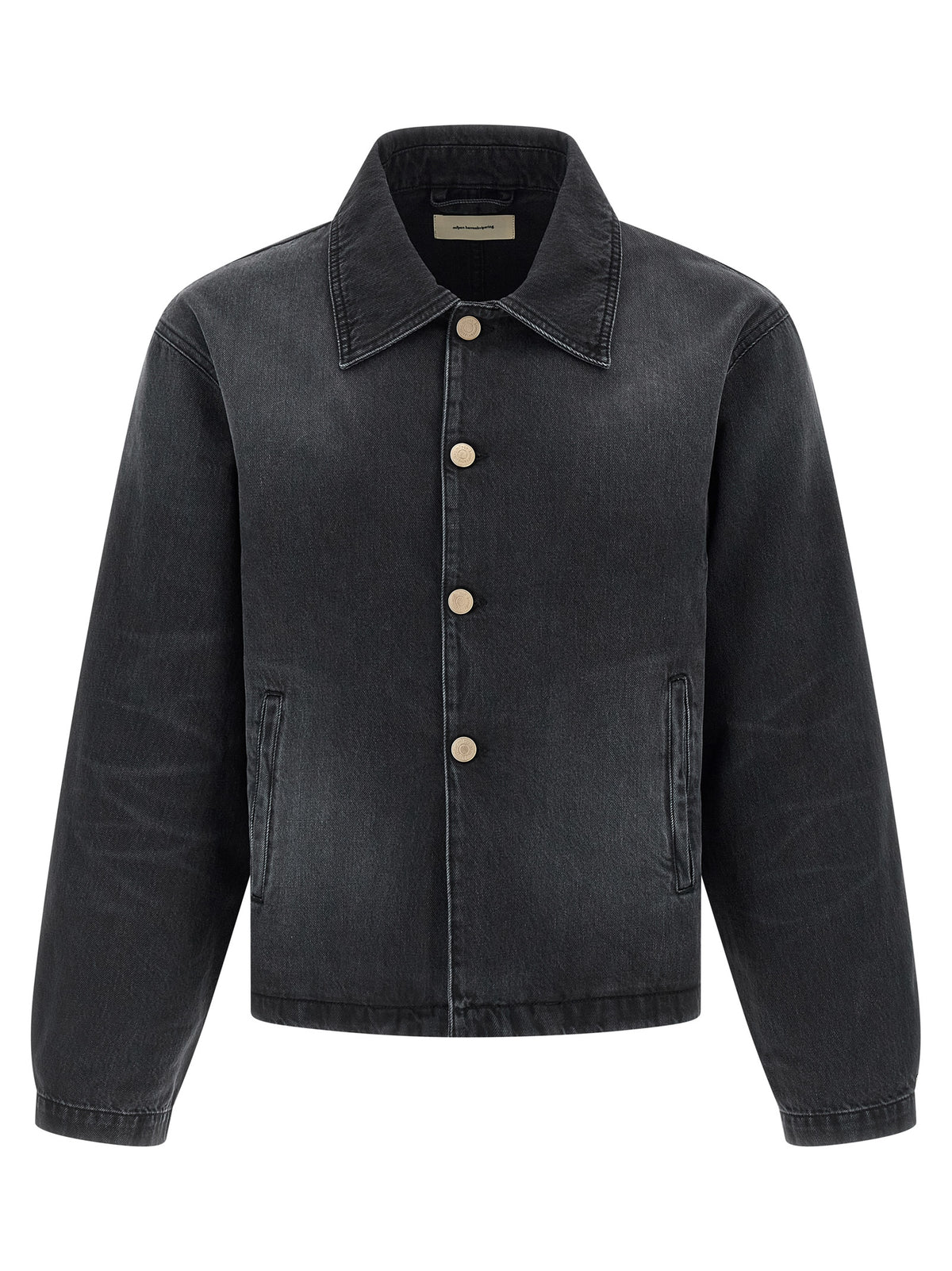 MFPEN Schwarze Jeansjacke aus Bio-Baumwolle
