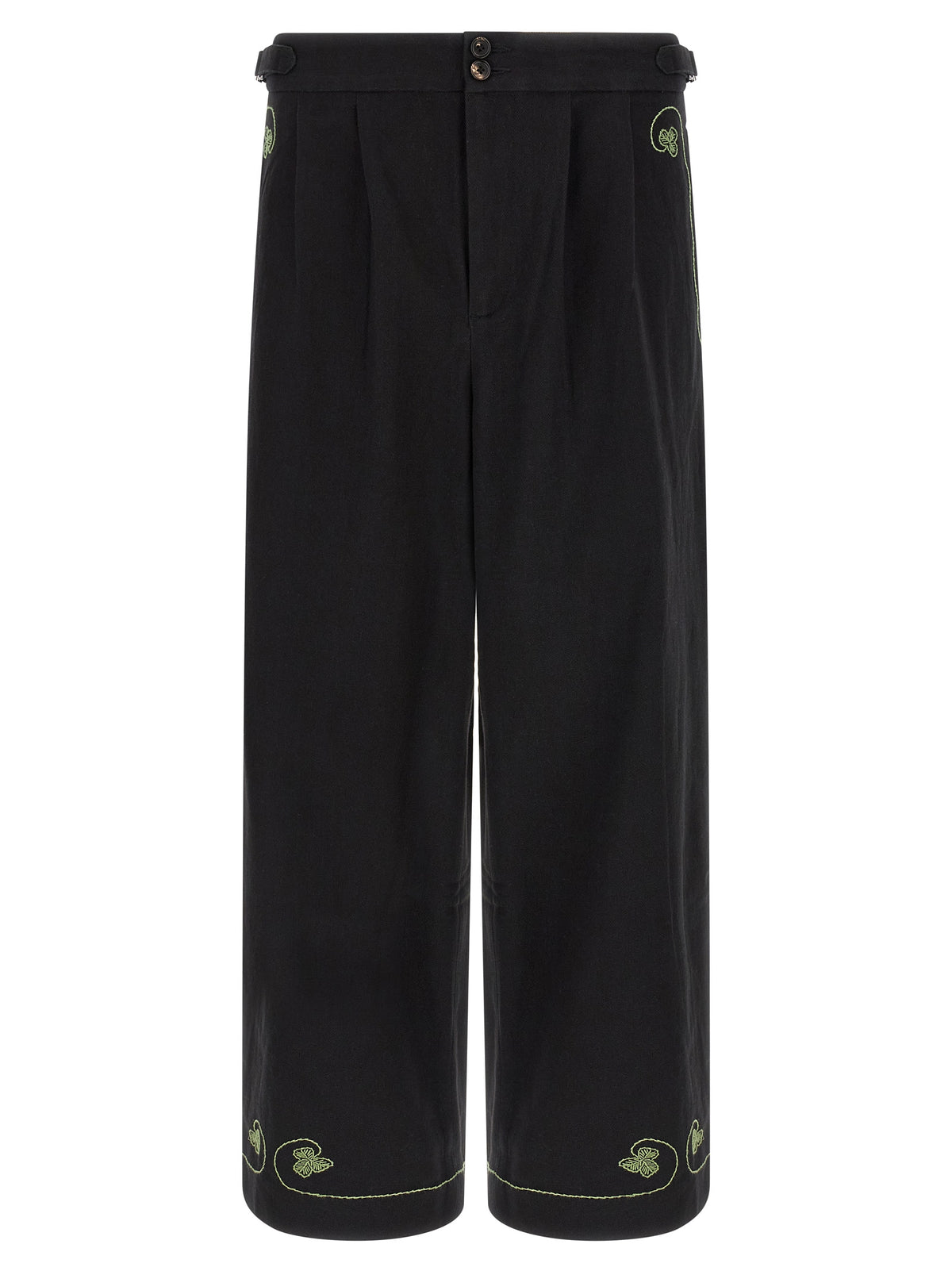BODE Schwarze Baumwoll-Freizeithose