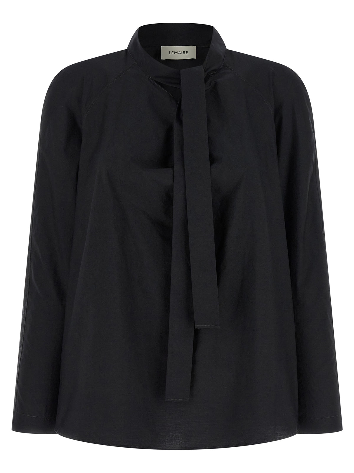 Lemaire Schwarze Baumwollbluse