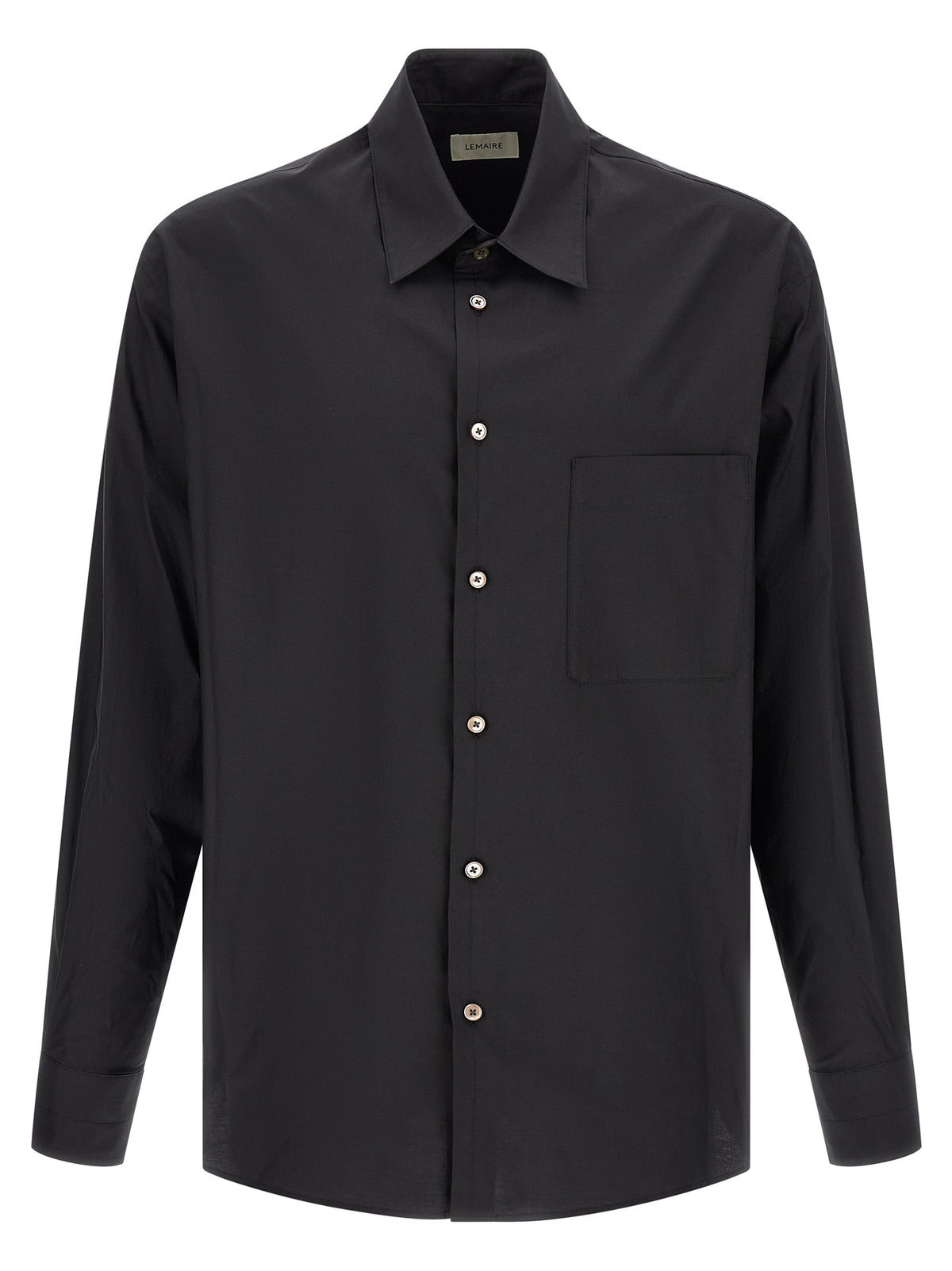 Lemaire Schwarze Baumwollbluse