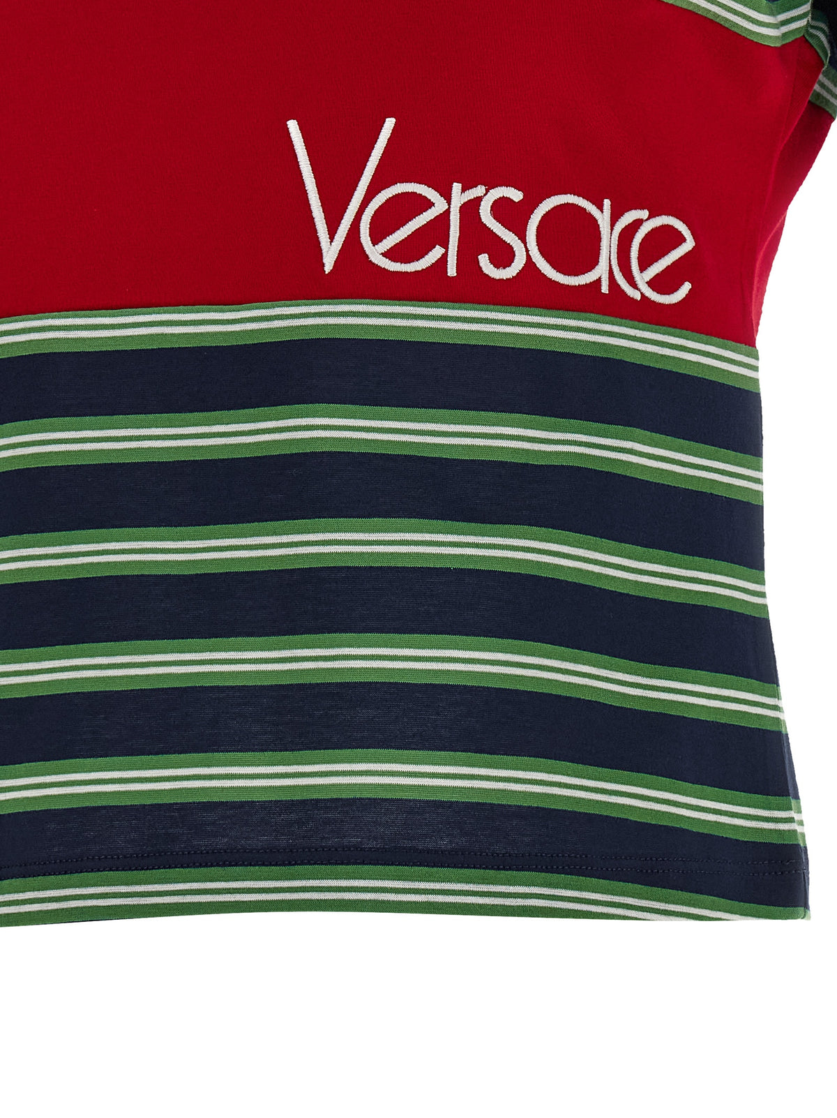 Versace Mehrfarbiges Baumwoll-T-Shirt