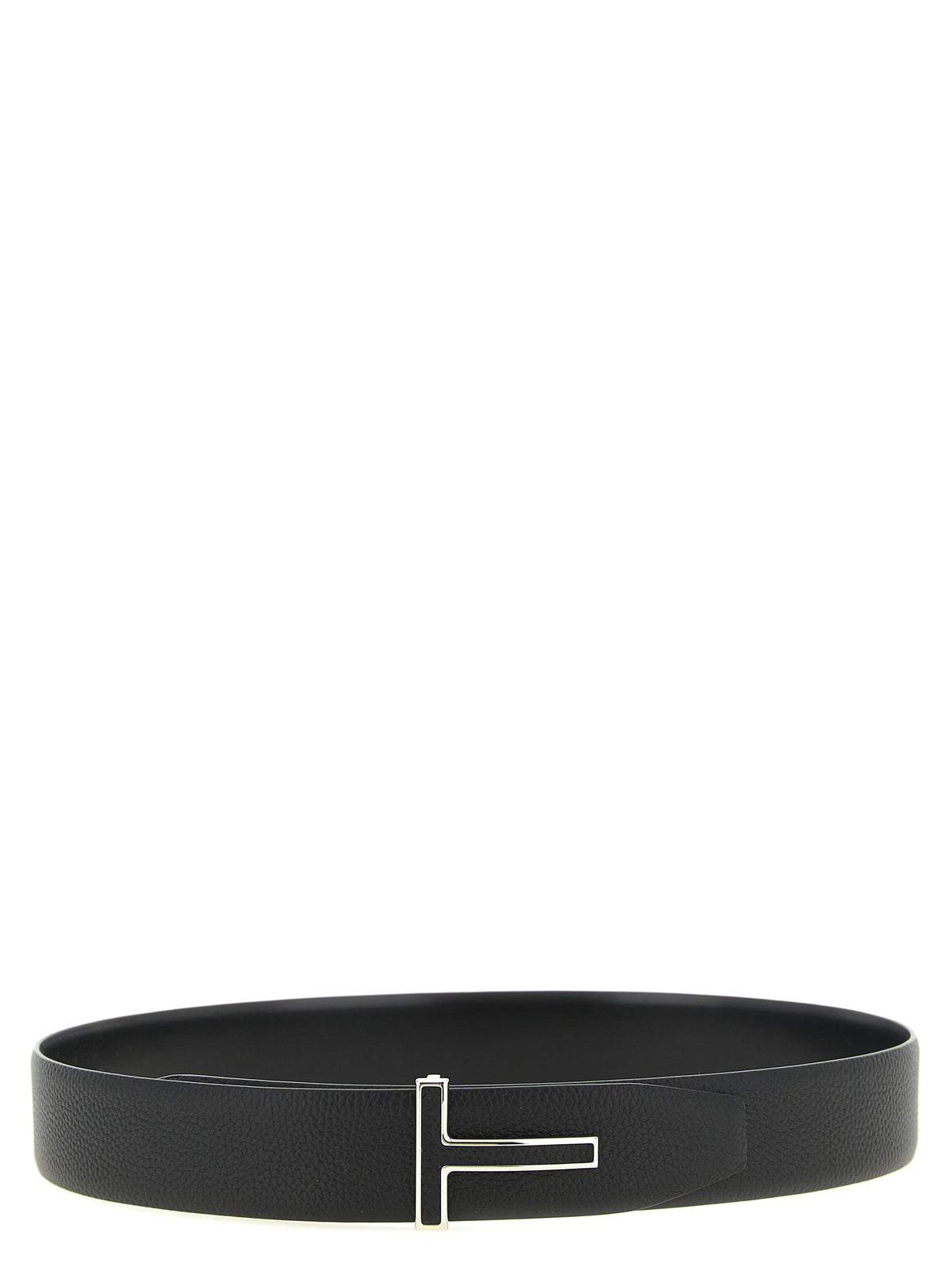 Tom Ford Schwarzer Kalbsleder Gürtel Regular