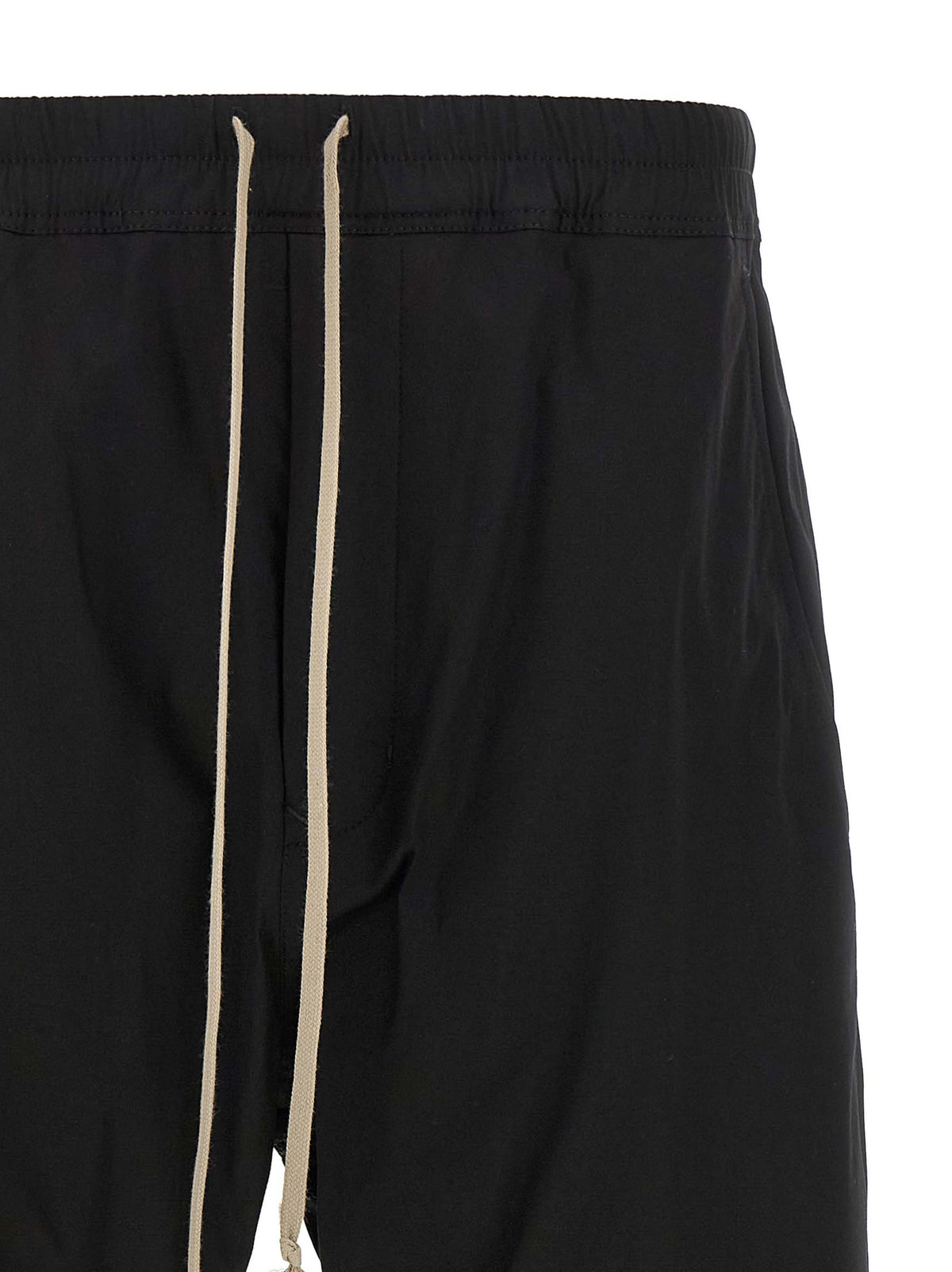 Rick Owens Schwarze Baumwoll-Jogginghose (Trainingshose)