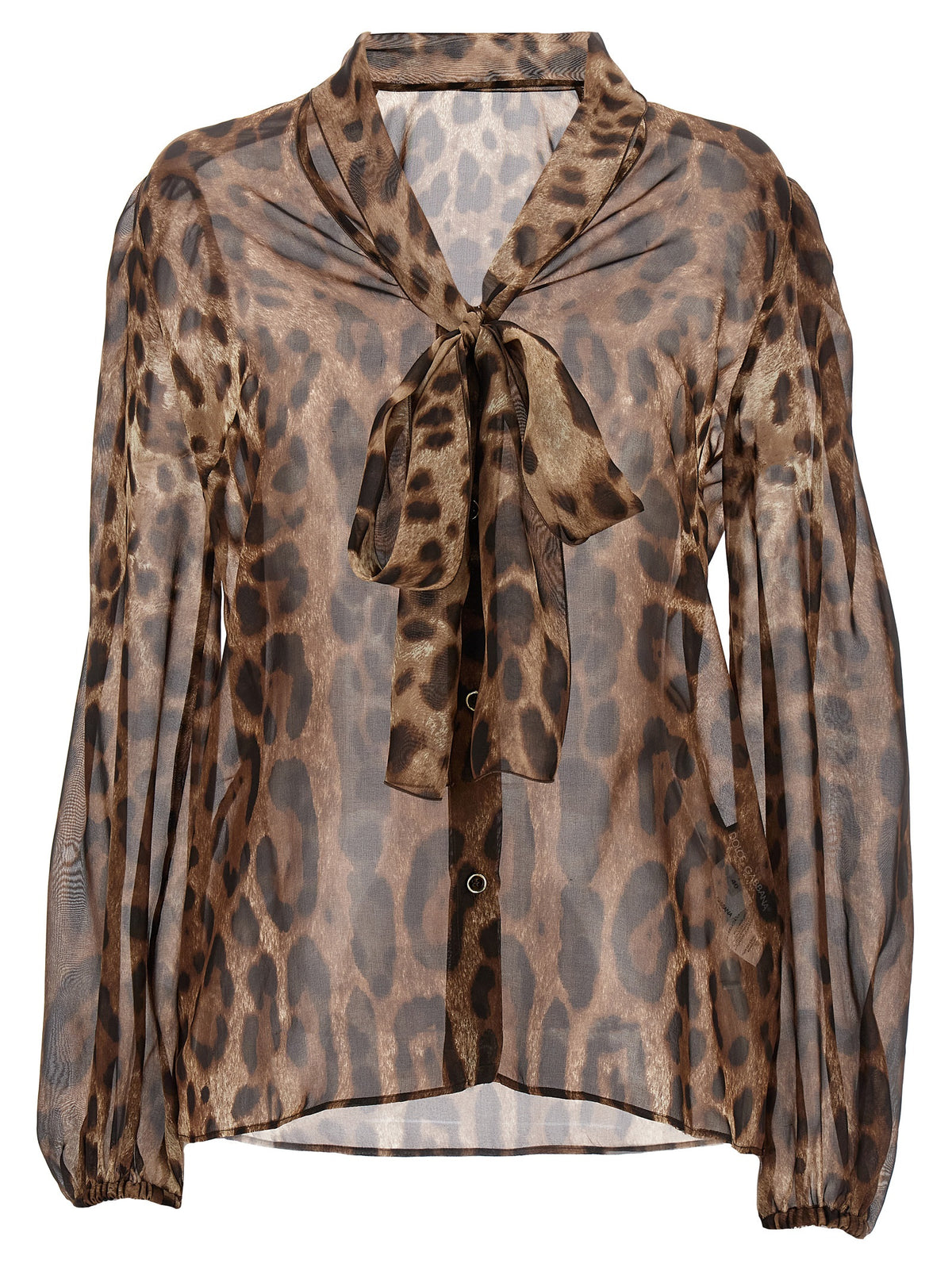 Dolce & Gabbana Mehrfarbige Seidenbluse