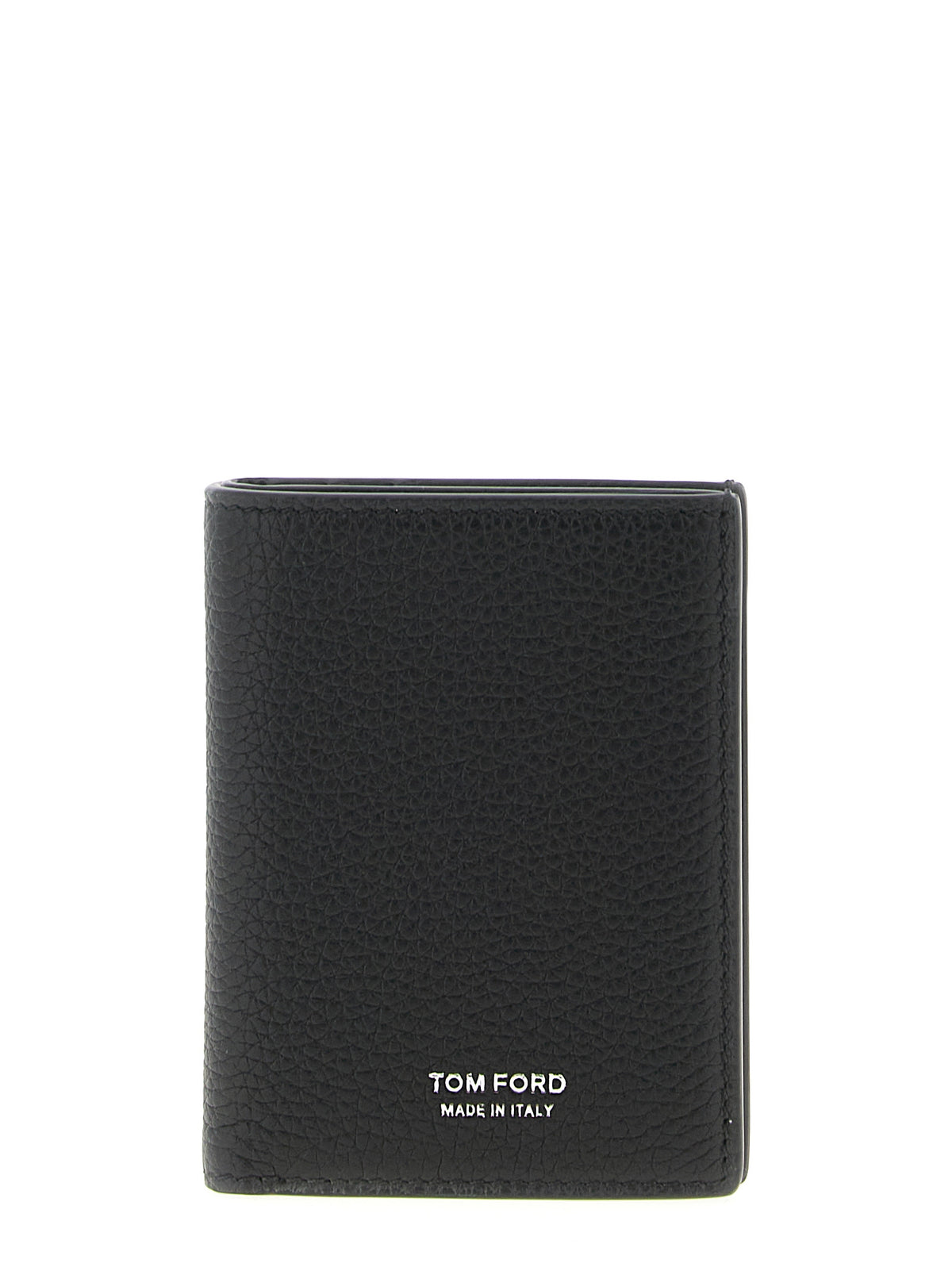 Tom Ford Schwarzer Kalbsleder-Kartenetui