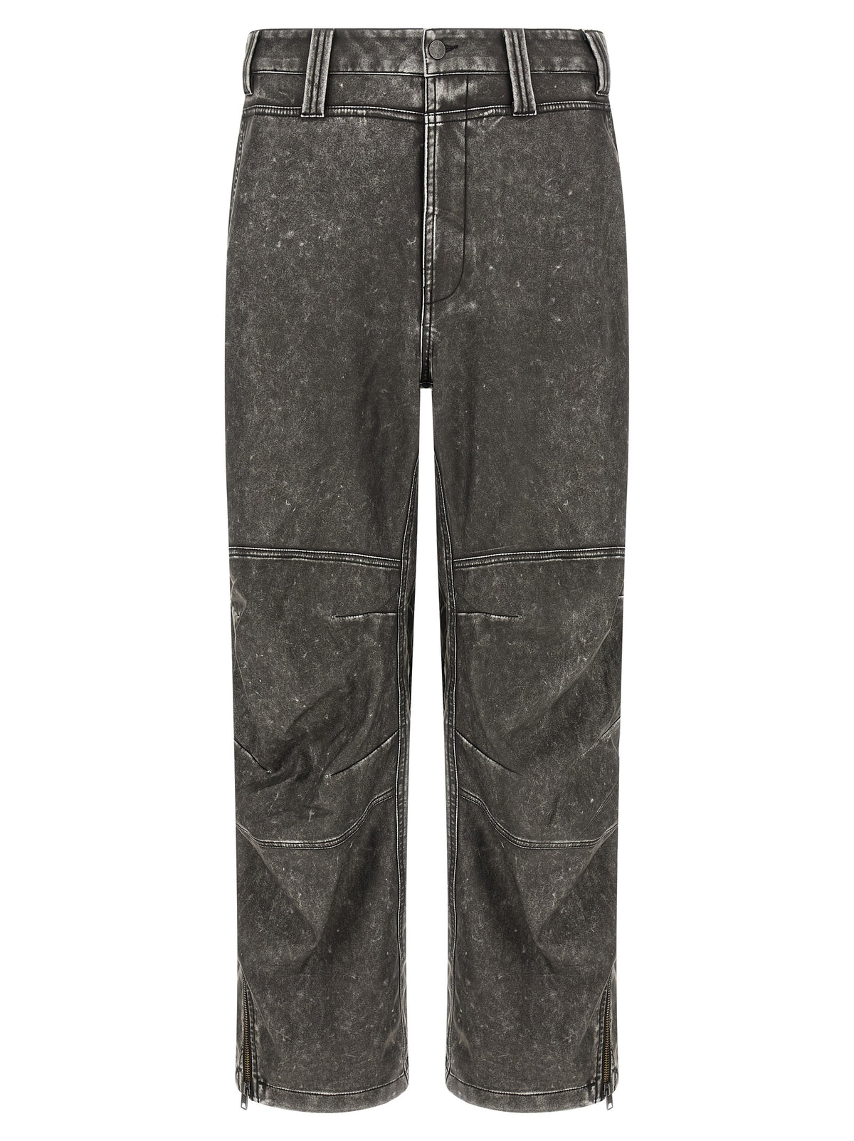 Diesel Graue Freizeithose aus Polyethylen