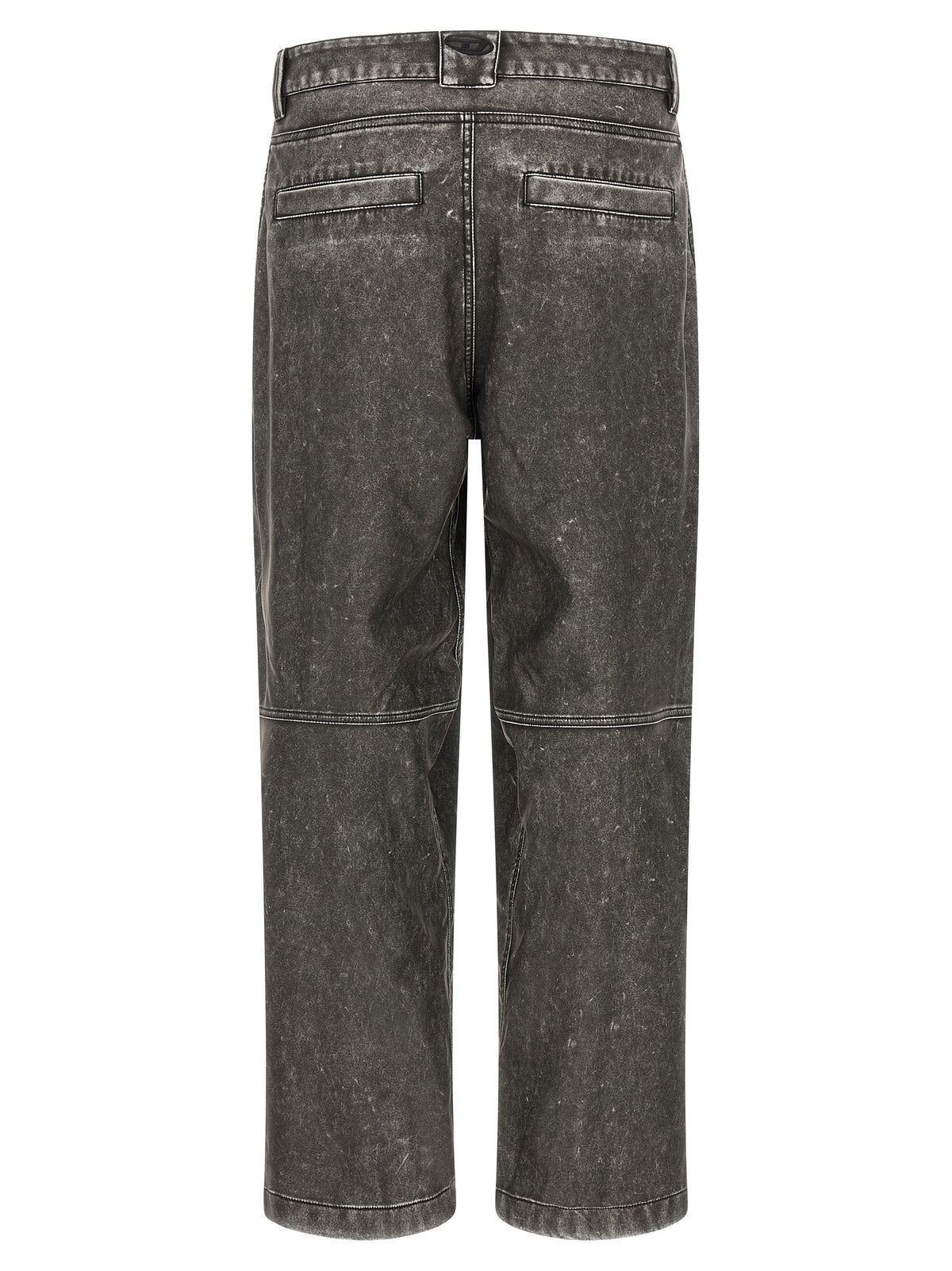 Diesel Graue Freizeithose aus Polyethylen