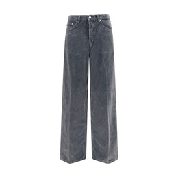 Haikure Graue Baumwoll-Freizeithose