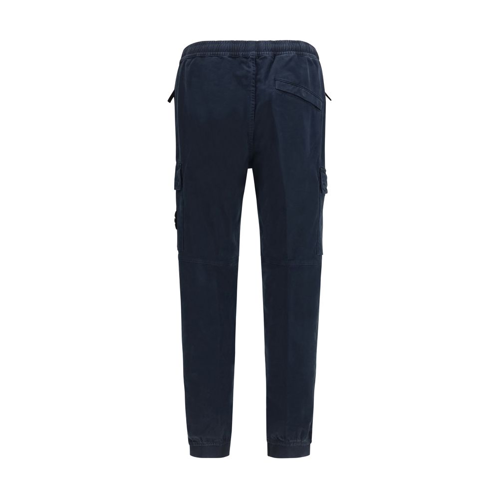 Stone Island Zweifarbige Cargohose aus Baumwolle