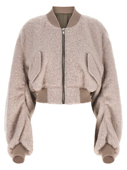 Rick Owens Bomberjacke aus mehrfarbigem Marabu