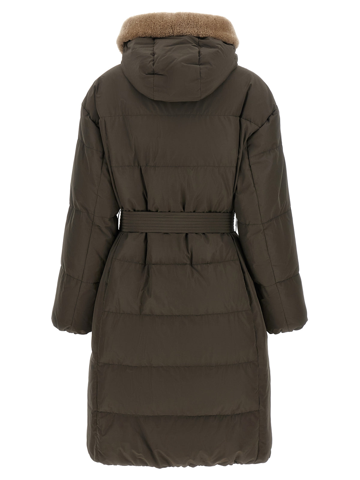 Brunello Cucinelli Zweifarbiger Baumwollmantel