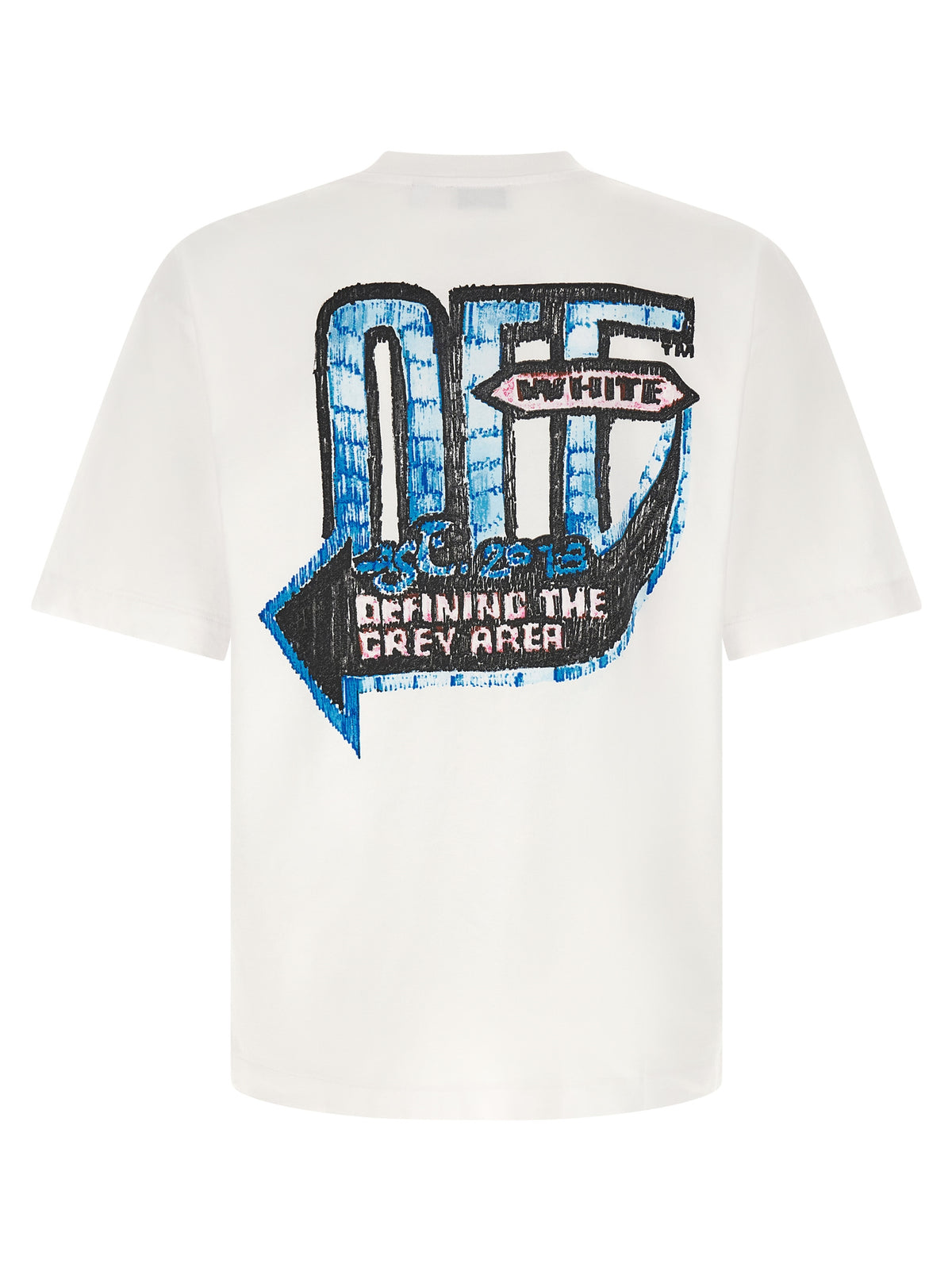 Off-White Weiße Baumwoll-Sportbekleidung