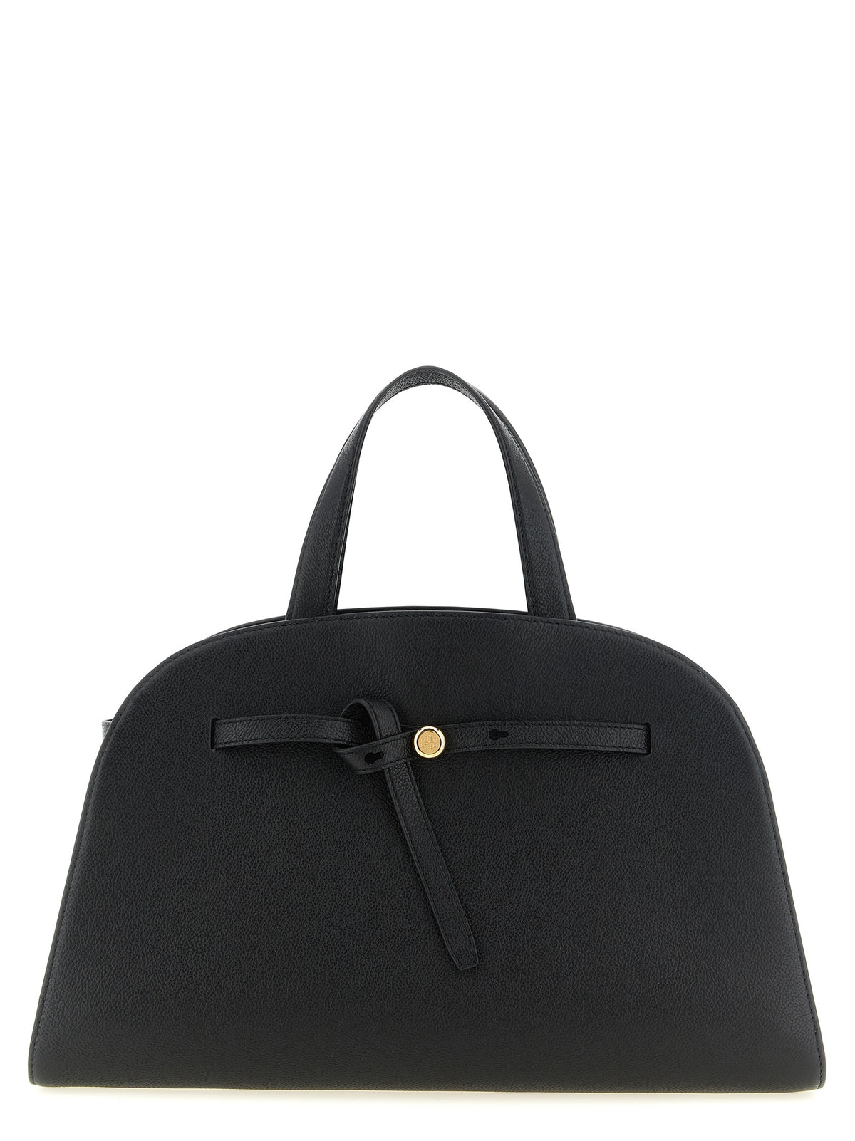 Tory Burch Schwarze Umhängetasche aus Rindsleder