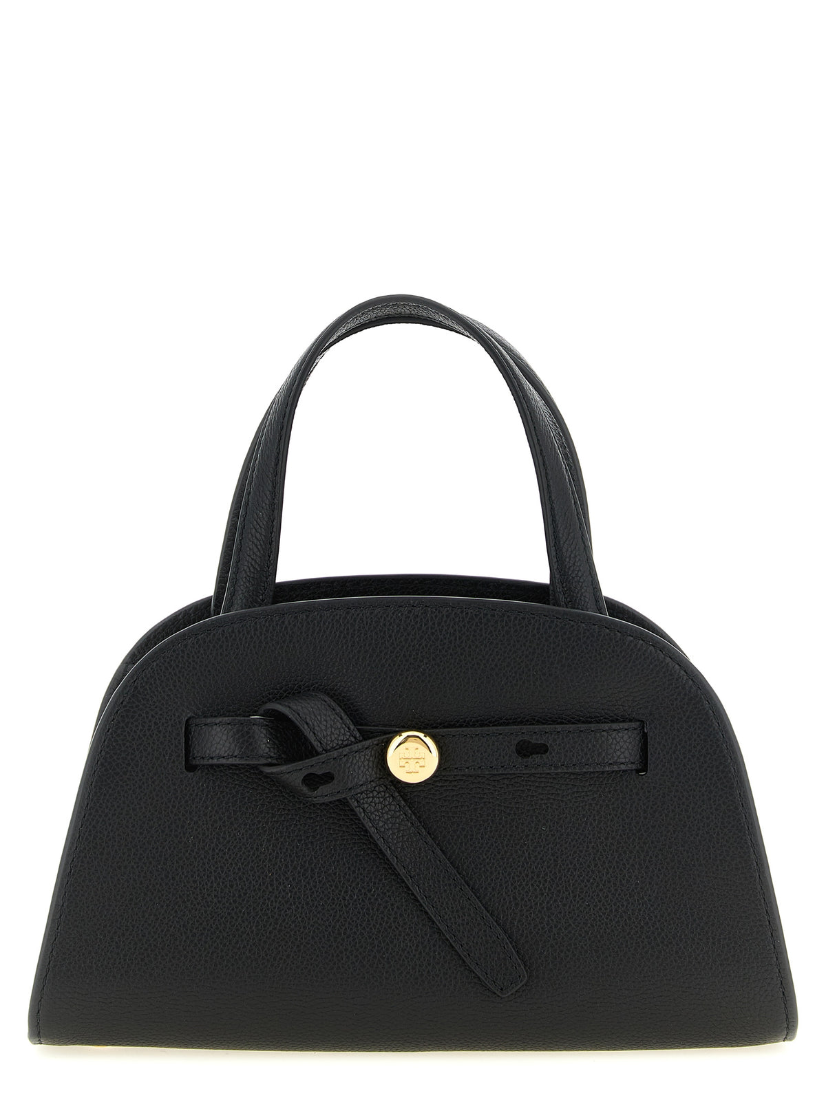 Tory Burch Schwarze Umhängetasche aus Rindsleder