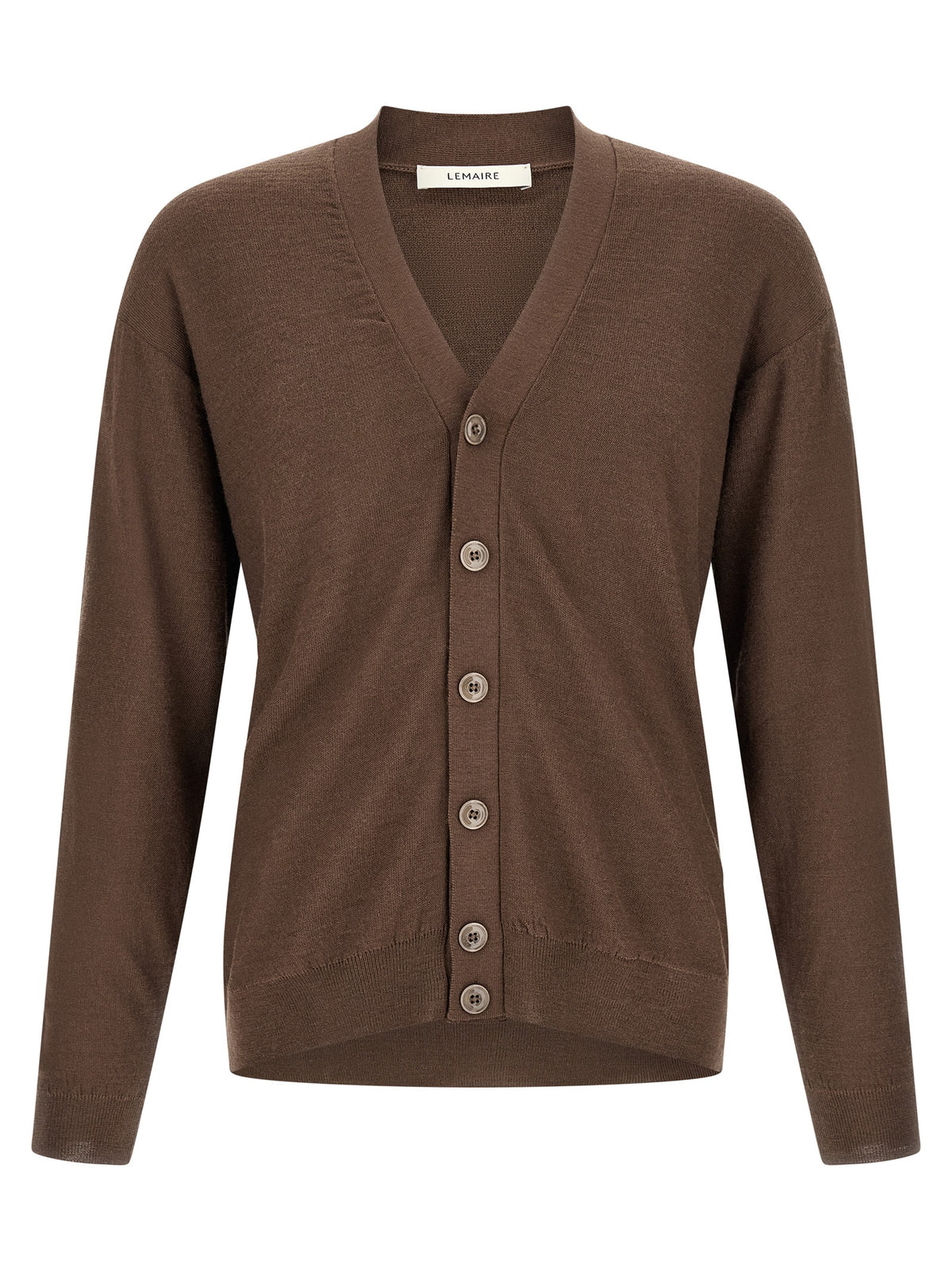 Lemaire Brauner Wollcardigan