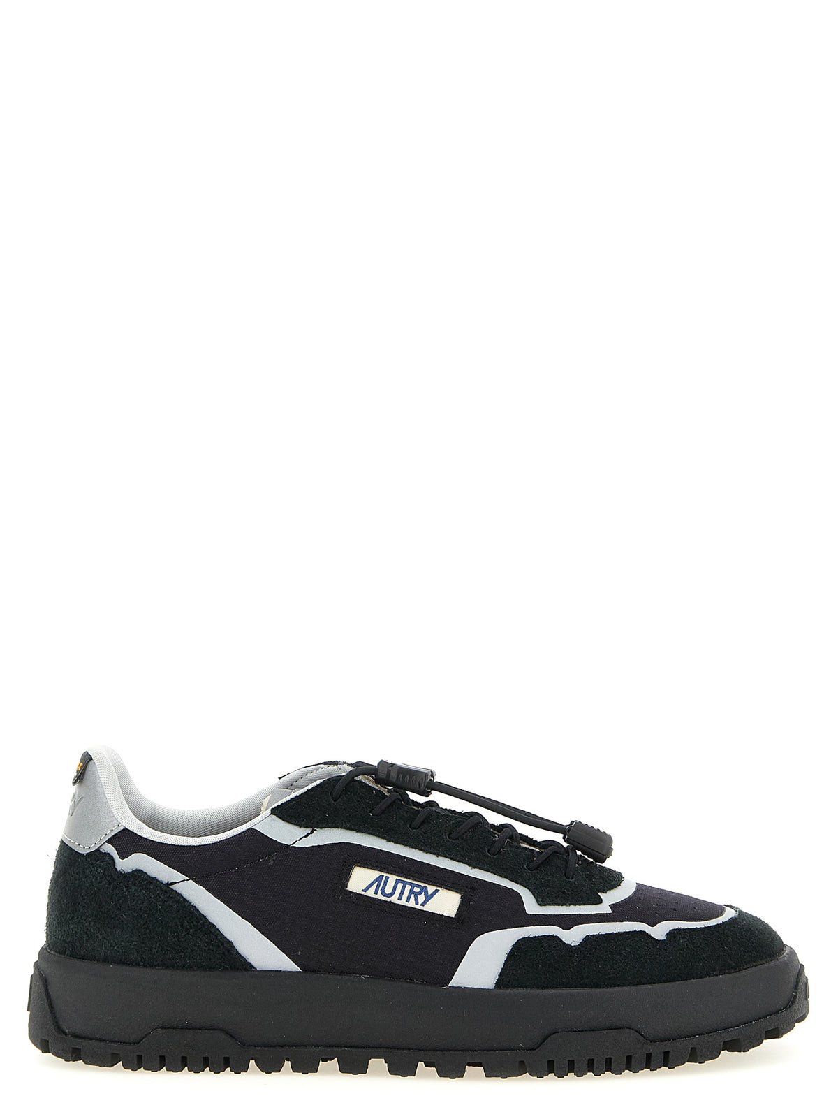 Autry Schwarze Sneaker aus Nylon im Athletic-Stil