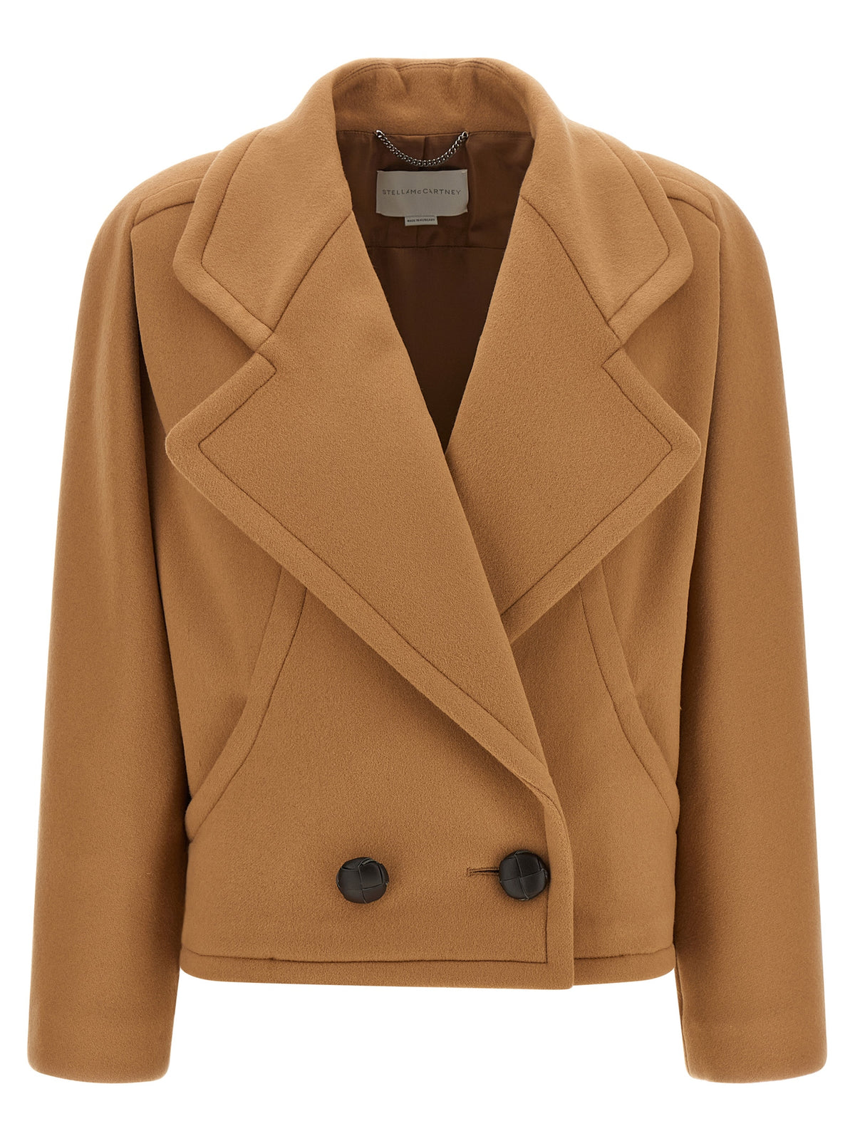 Stella McCartney Beiger Wollmantel