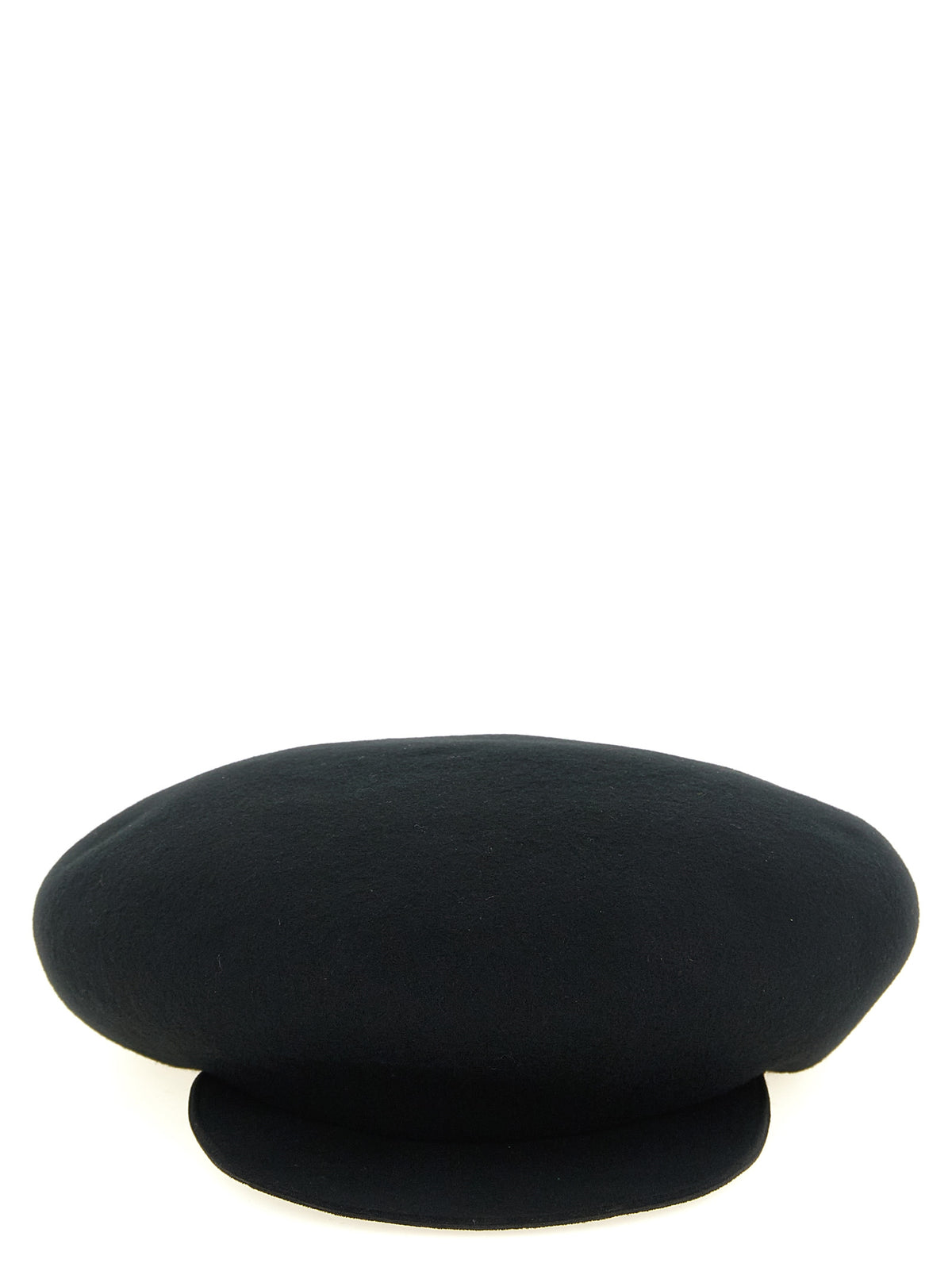 Yohji Yamamoto Schwarze Polyethylen-Kappe (Baseballkappe)