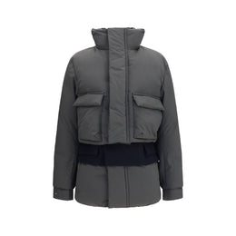 Sacai Mehrfarbiger Polyester-Mantel