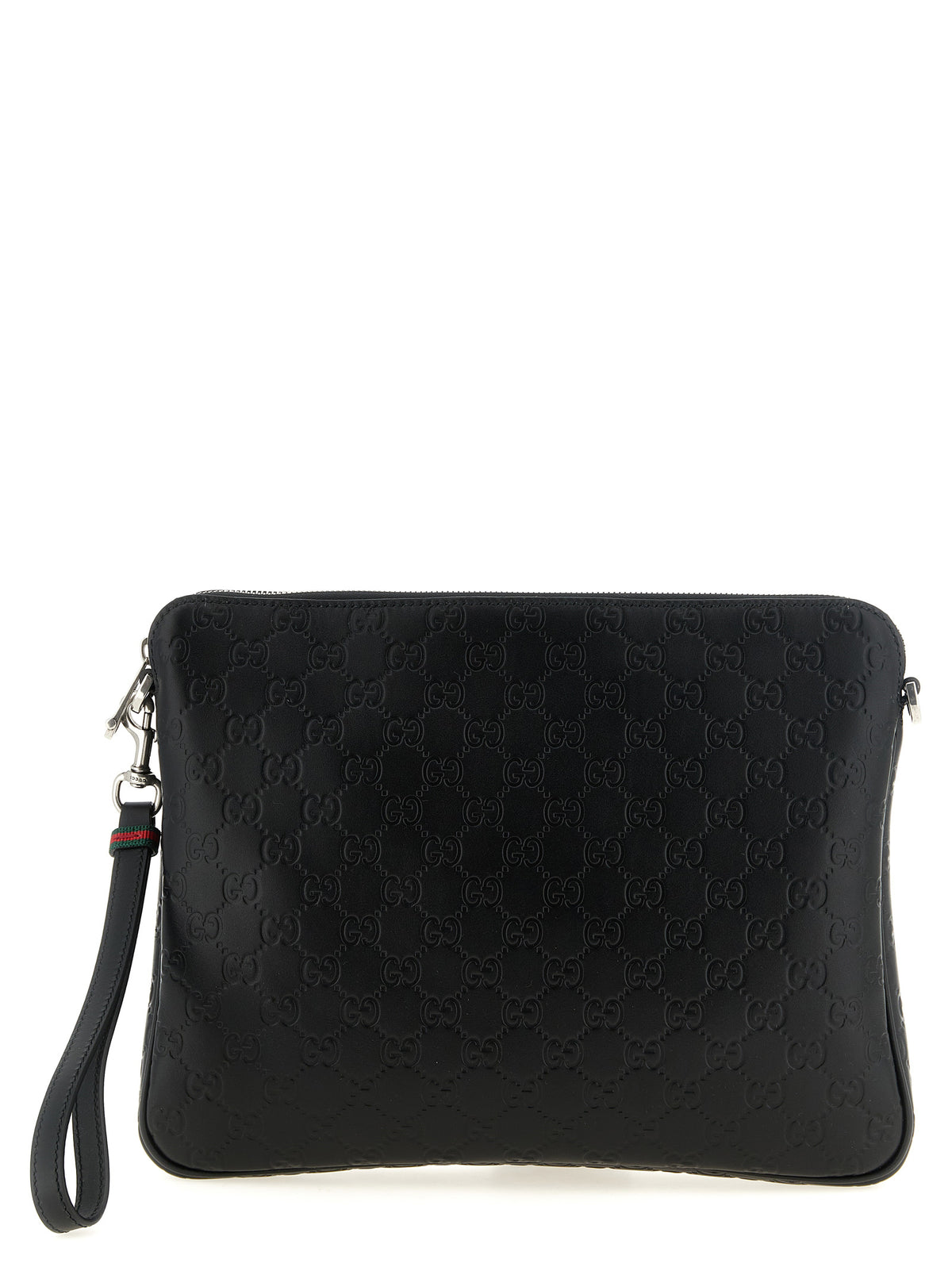 Gucci Schwarze Kalbsleder-Umhängetasche