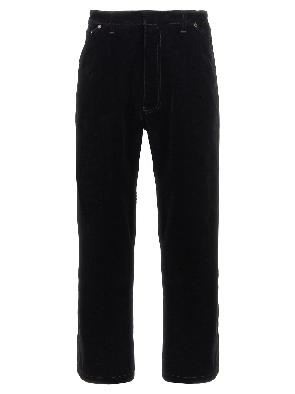 Prada Schwarze Baumwoll-Freizeithose