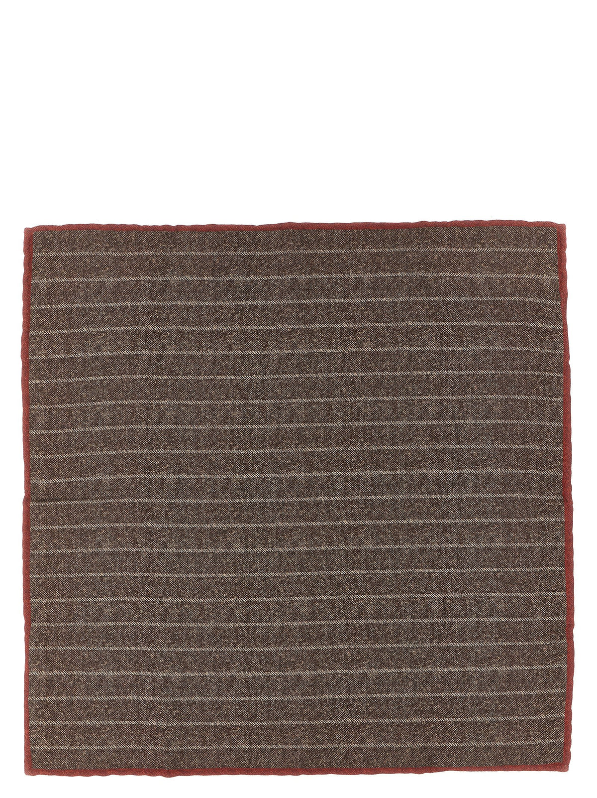 Brunello Cucinelli Brauner Seidenschal