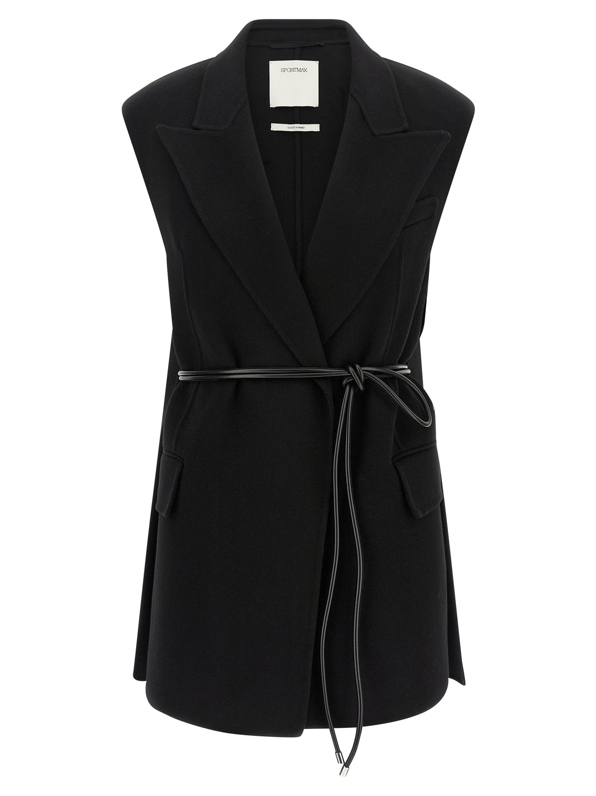 Sportmax Schwarzer Wollblazer