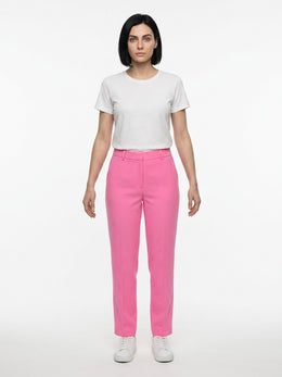 Dolce & Gabbana Pinke Freizeithose aus Elastan