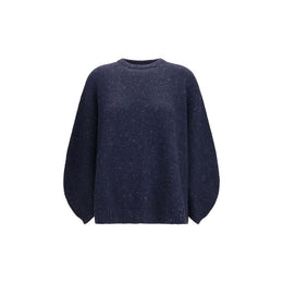 Fabiana Filippi Blauer Wollpullover Oves Aries