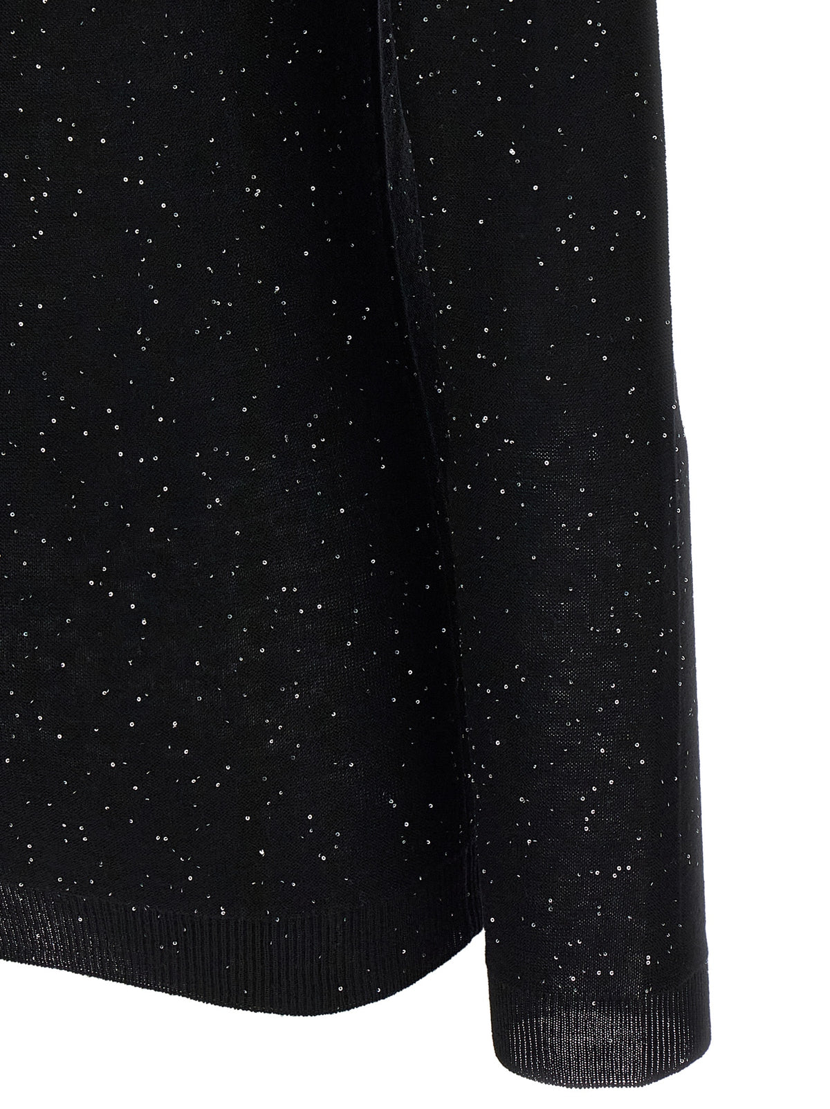 Fabiana Filippi Schwarzer Wollcardigan