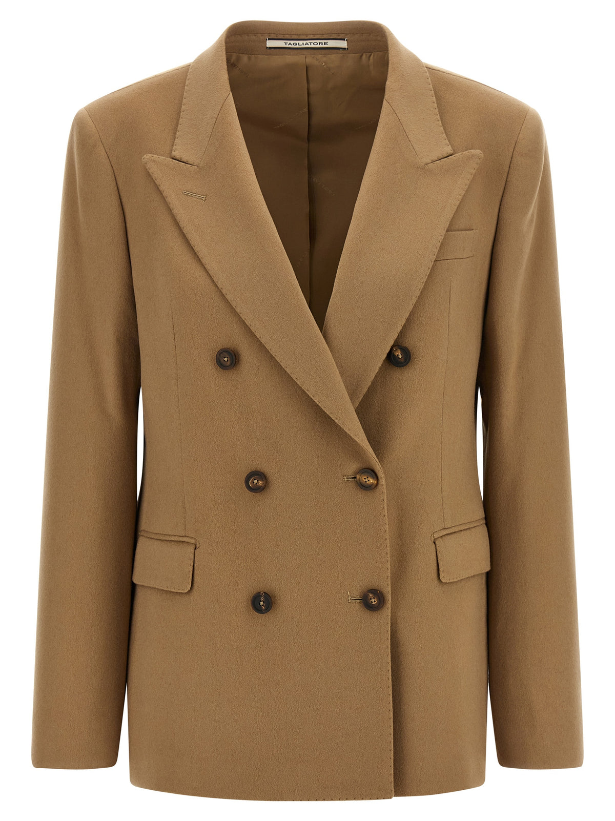 Tagliatore Beiger Kaschmir-Blazer