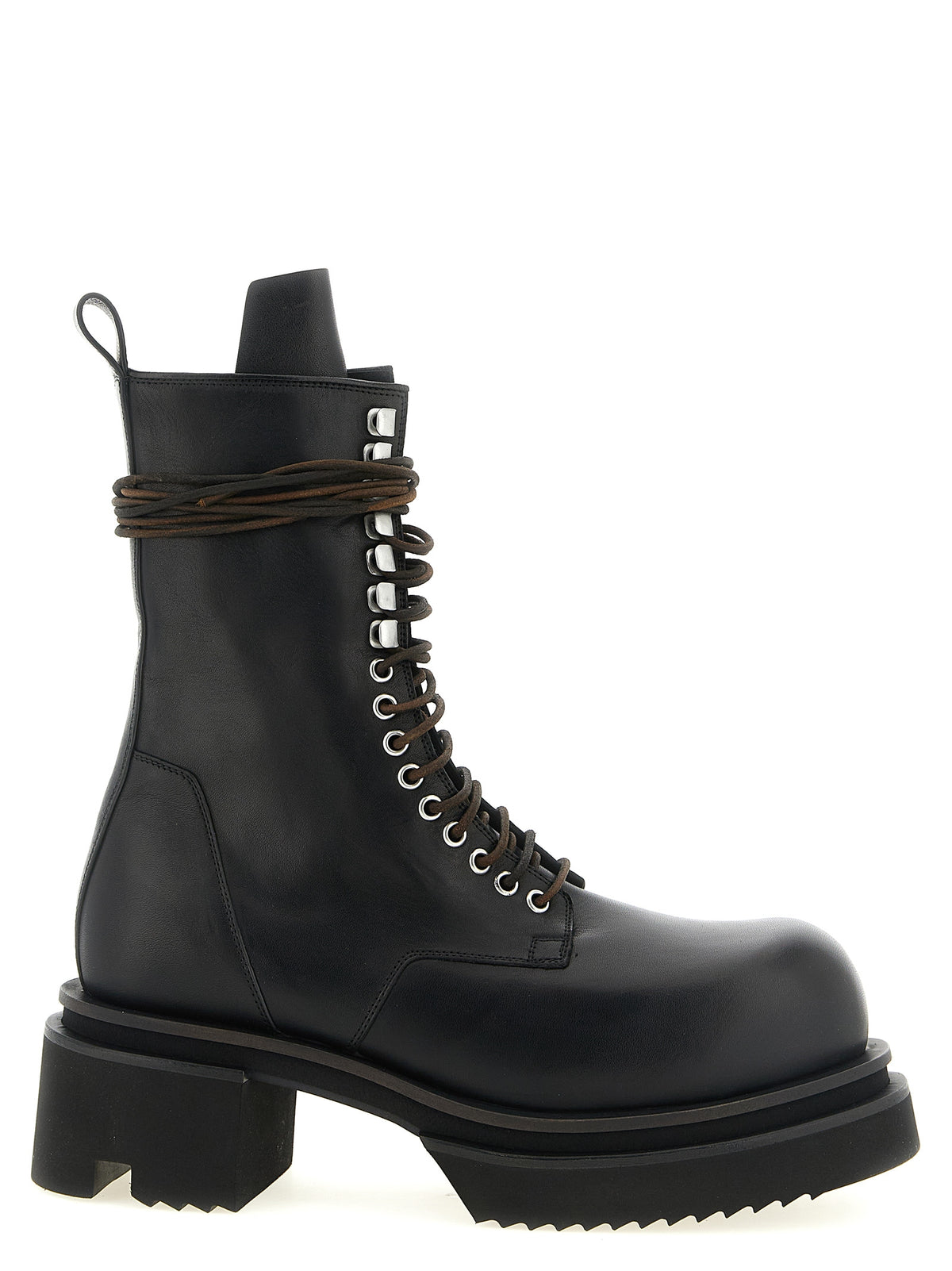 Rick Owens Schwarze Chelsea Boots aus Kalbsleder