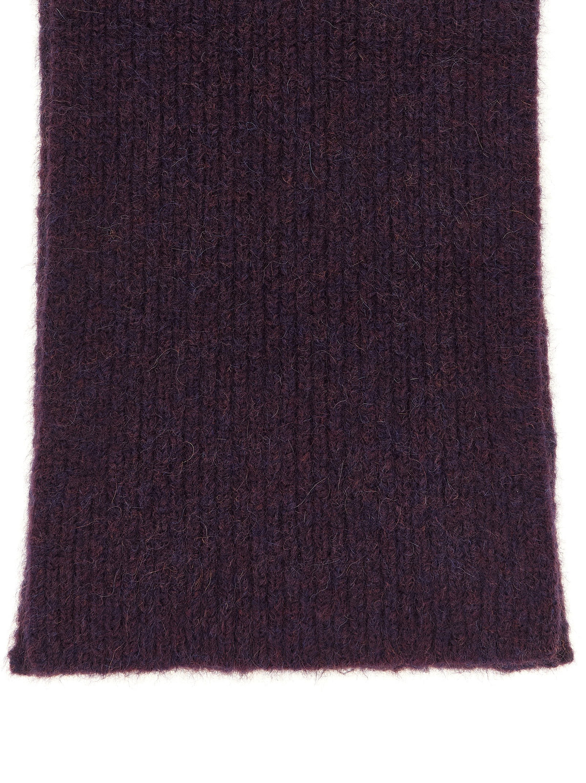Dries Van Noten Lila verwaschener Wollschal