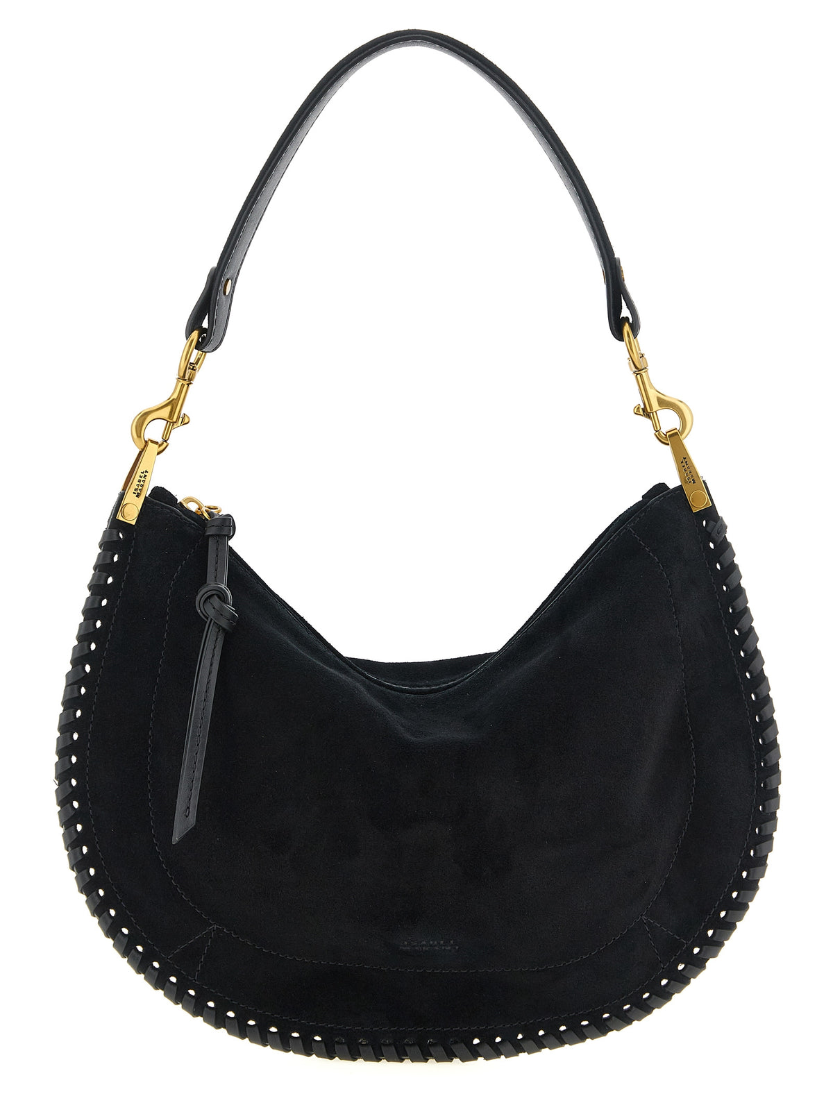 Isabel Marant Schwarze Kalbsleder-Handtasche