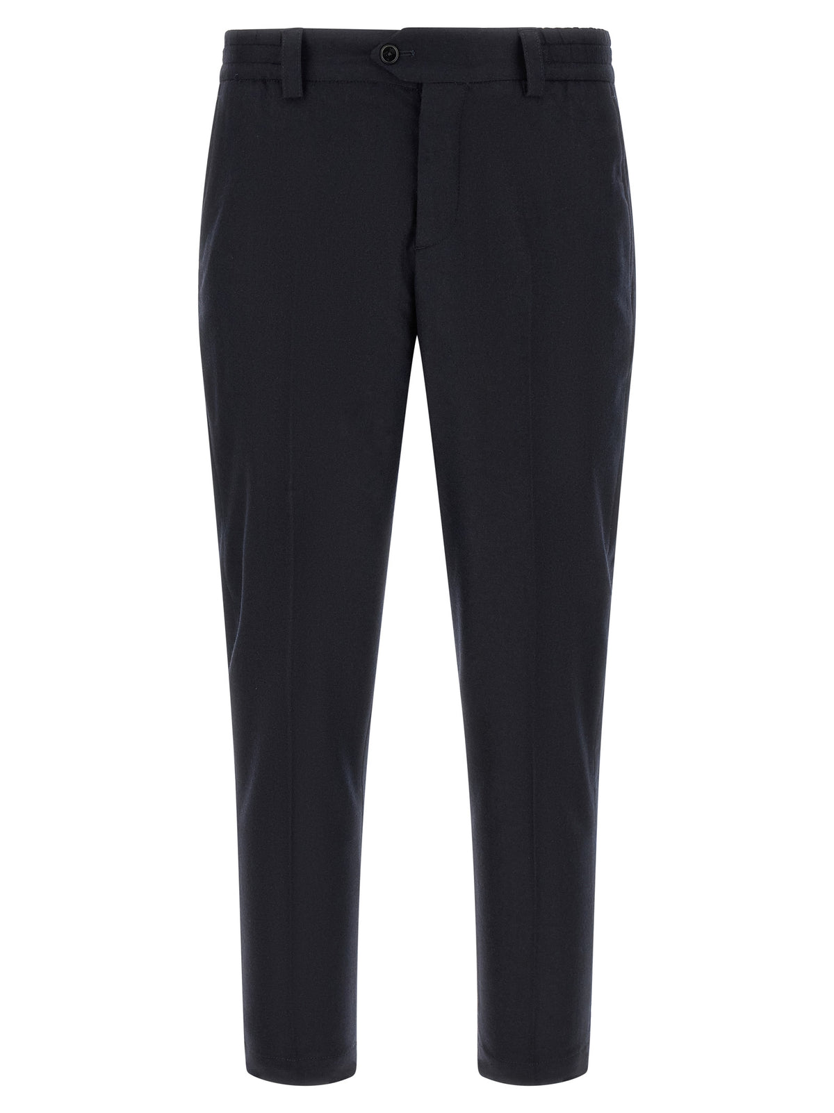 PT Torino Schwarze Hose aus reiner Schurwolle