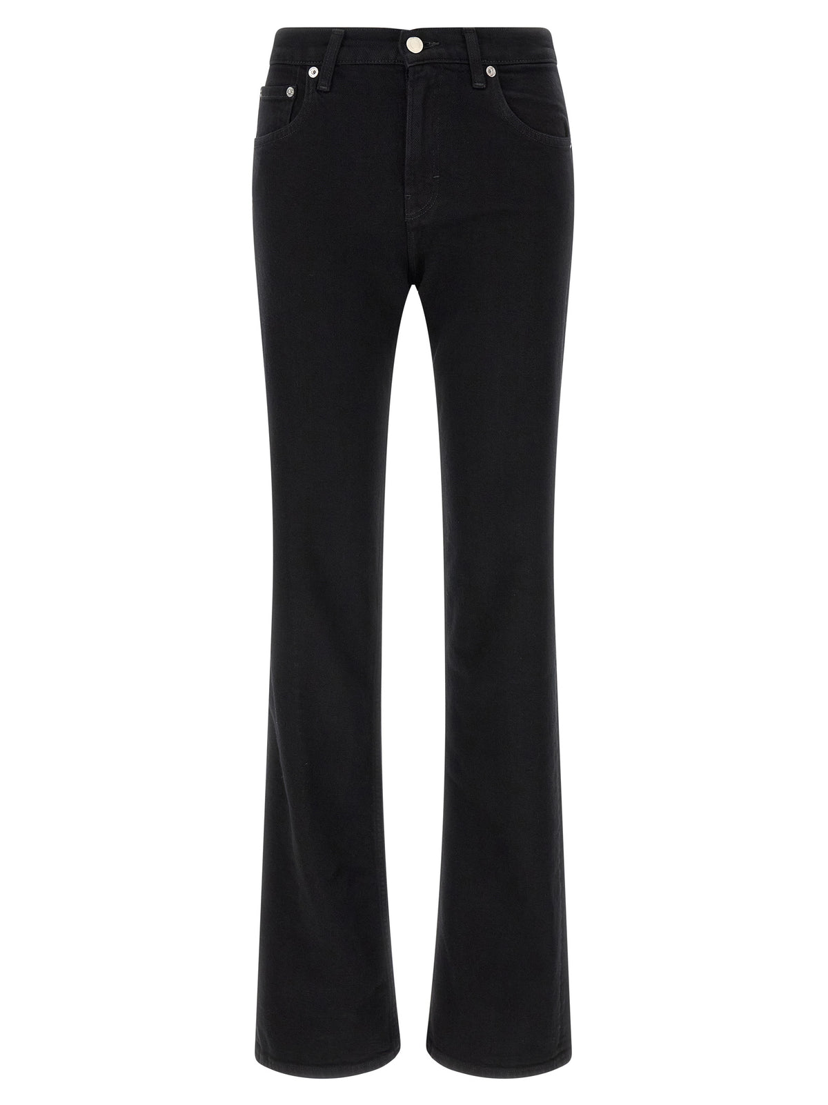 Haikure Schwarze Baumwoll-Schlagjeans