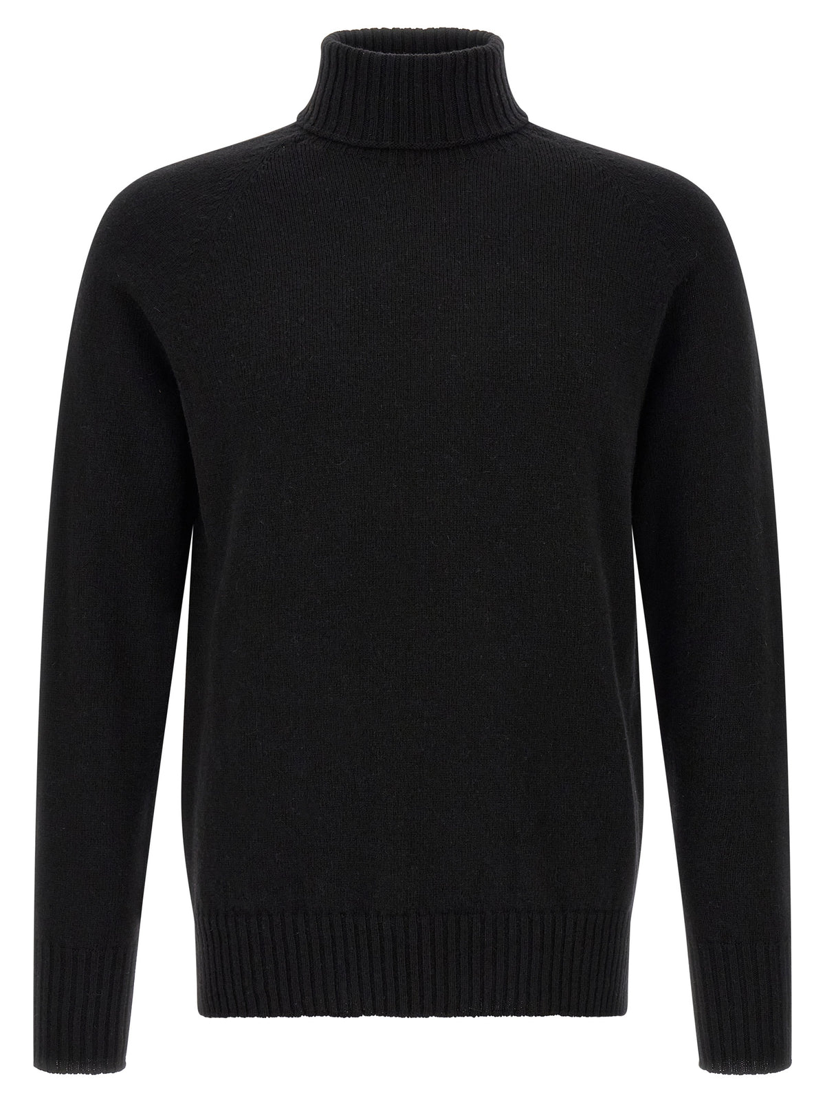 MA'RY'YA Schwarzer Kaschmir-Cardigan