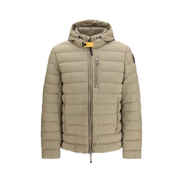 Parajumpers Zweifarbige Polyamid-Steppjacke in voller Länge